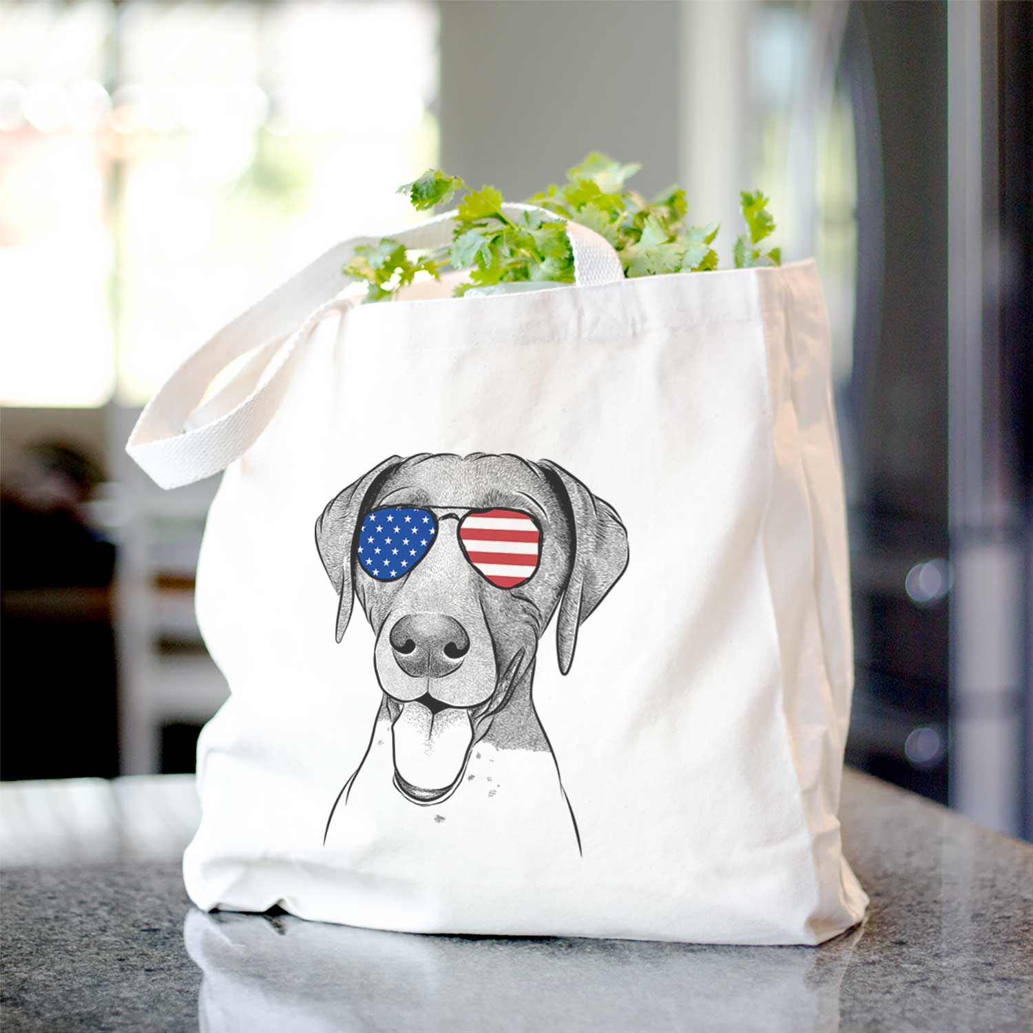 Remi the German Shorthaired Pointer - Tote Bag