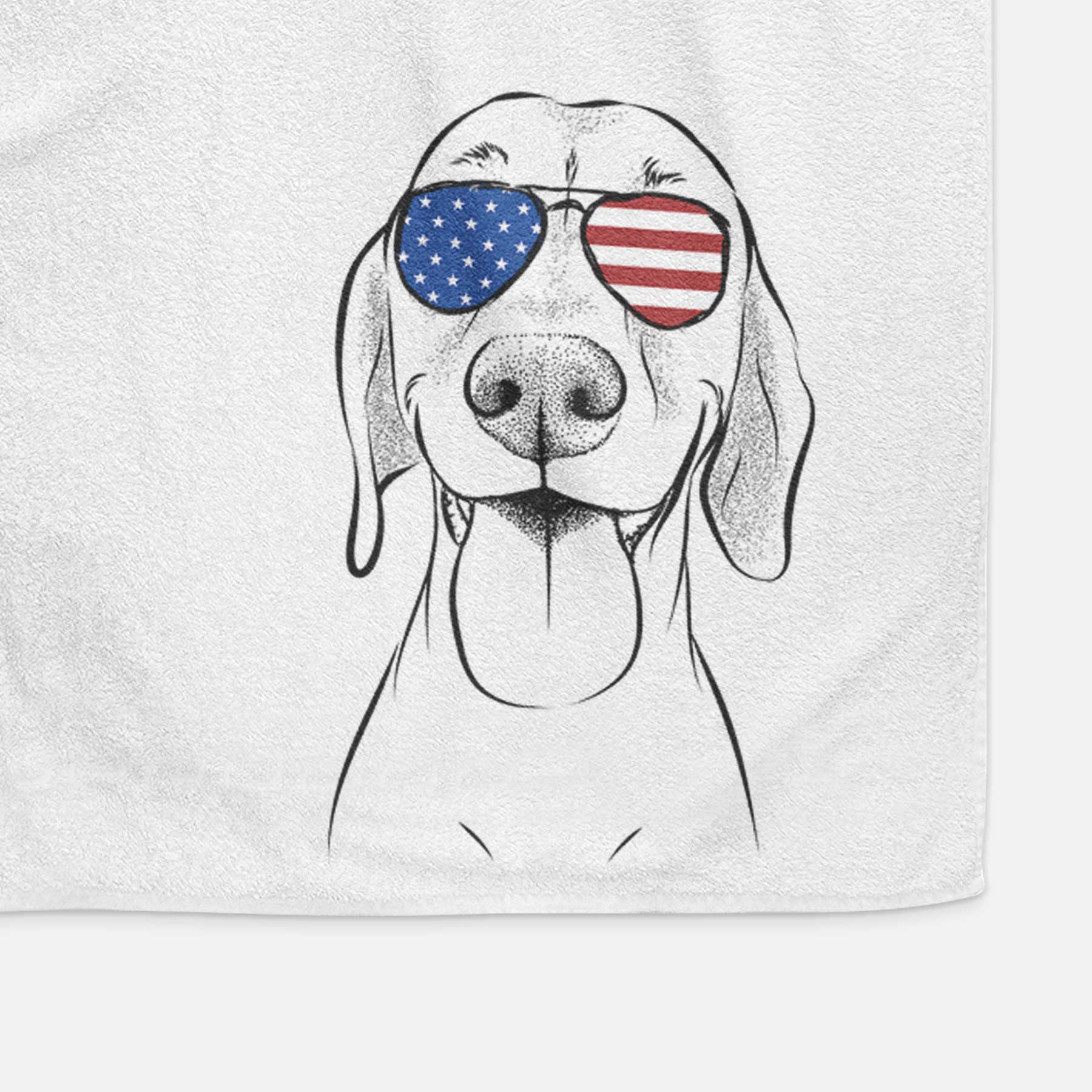 Remington the Vizsla Decorative Hand Towel