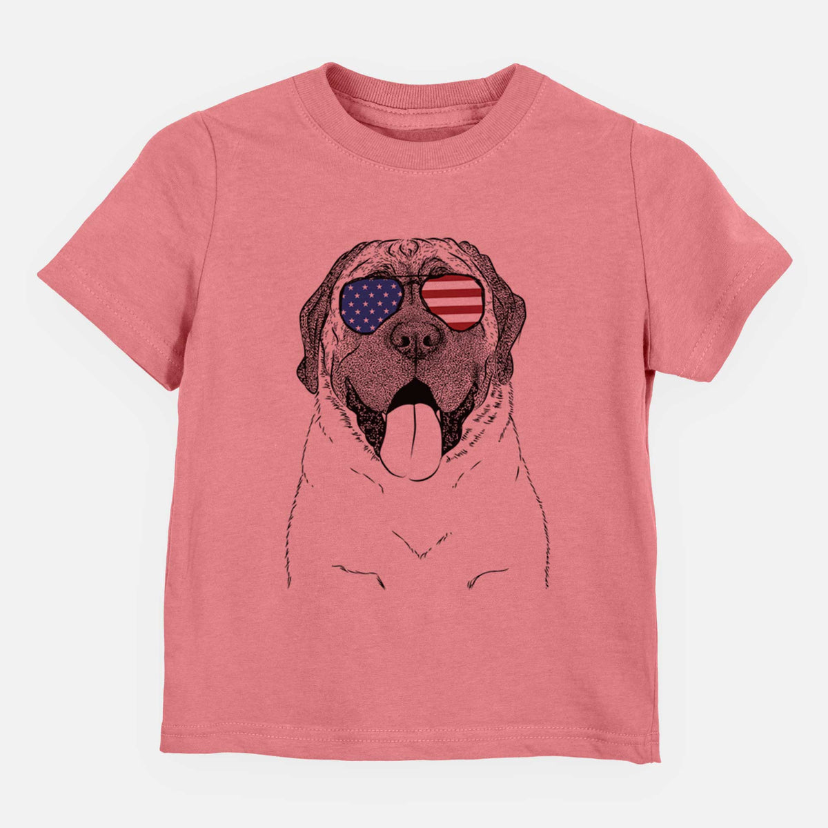 USA Remmie the English Mastiff - Kids/Youth/Toddler Shirt
