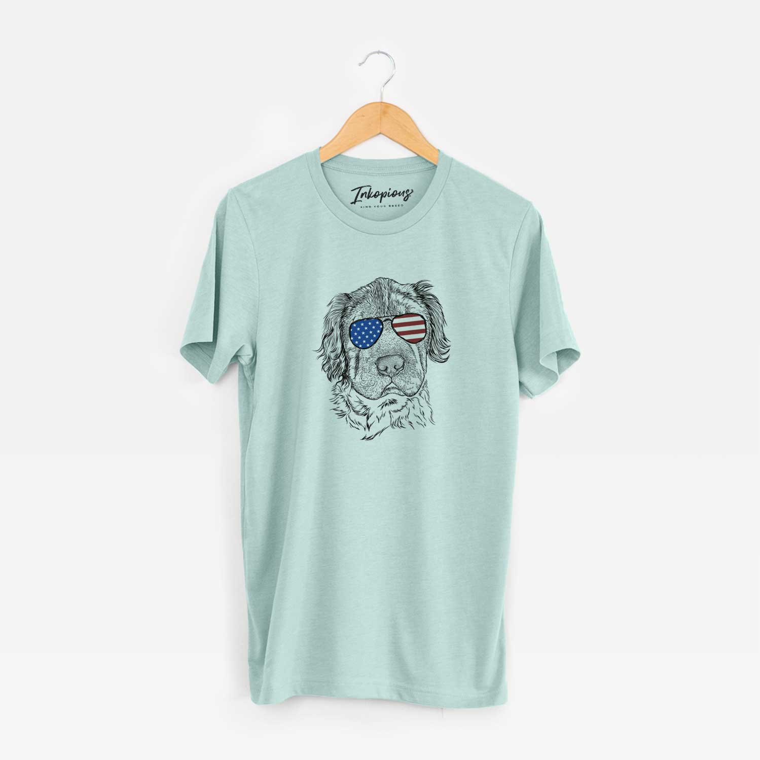 USA Rex the Mini Hippo - Unisex Crewneck