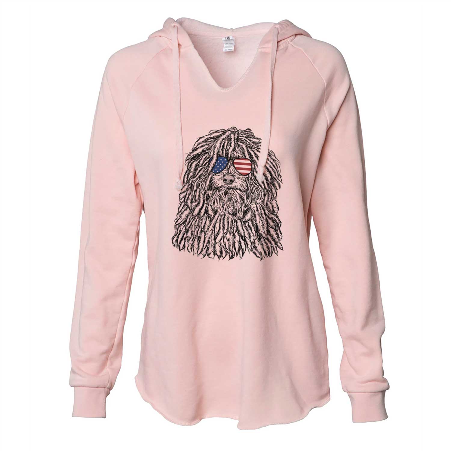 USA Rezi the Puli - Cali Wave Hooded Sweatshirt