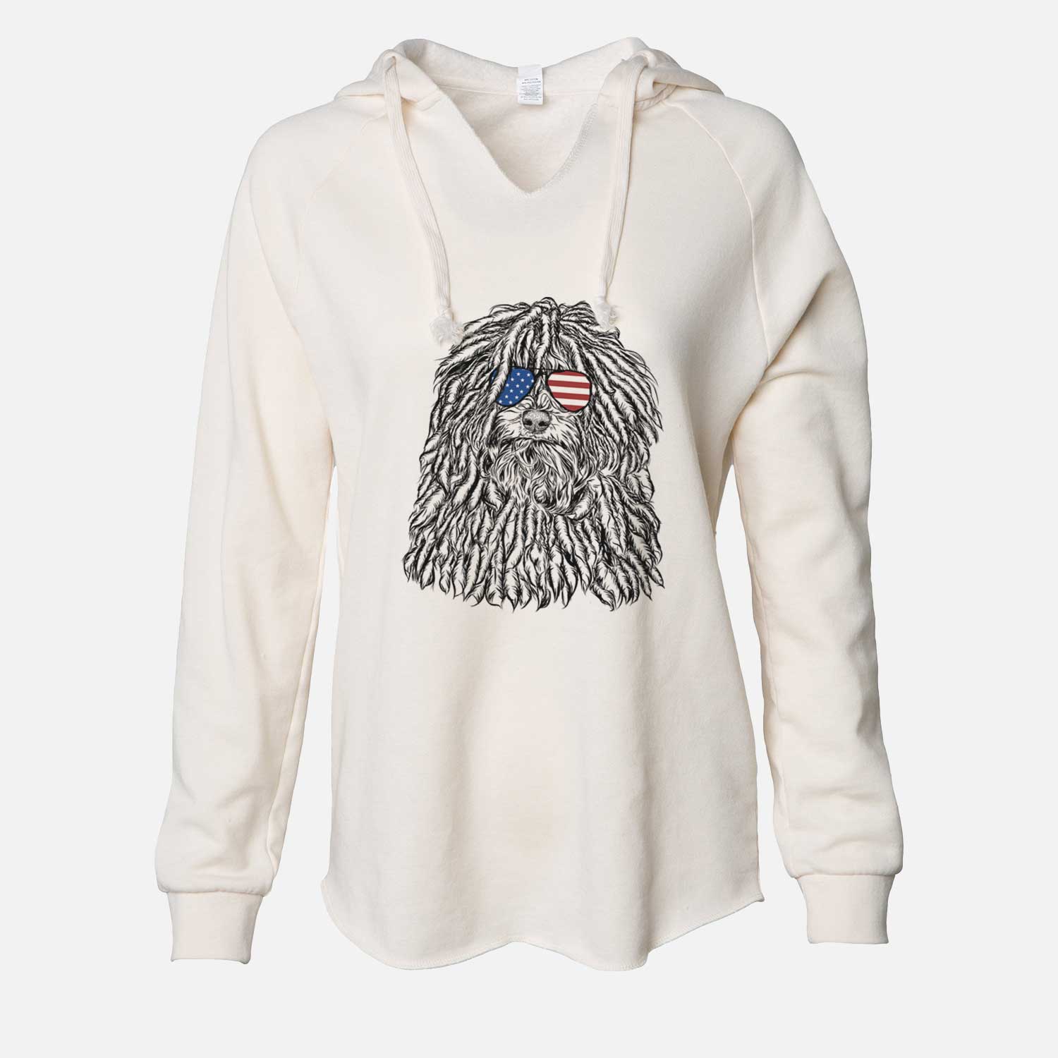 USA Rezi the Puli - Cali Wave Hooded Sweatshirt