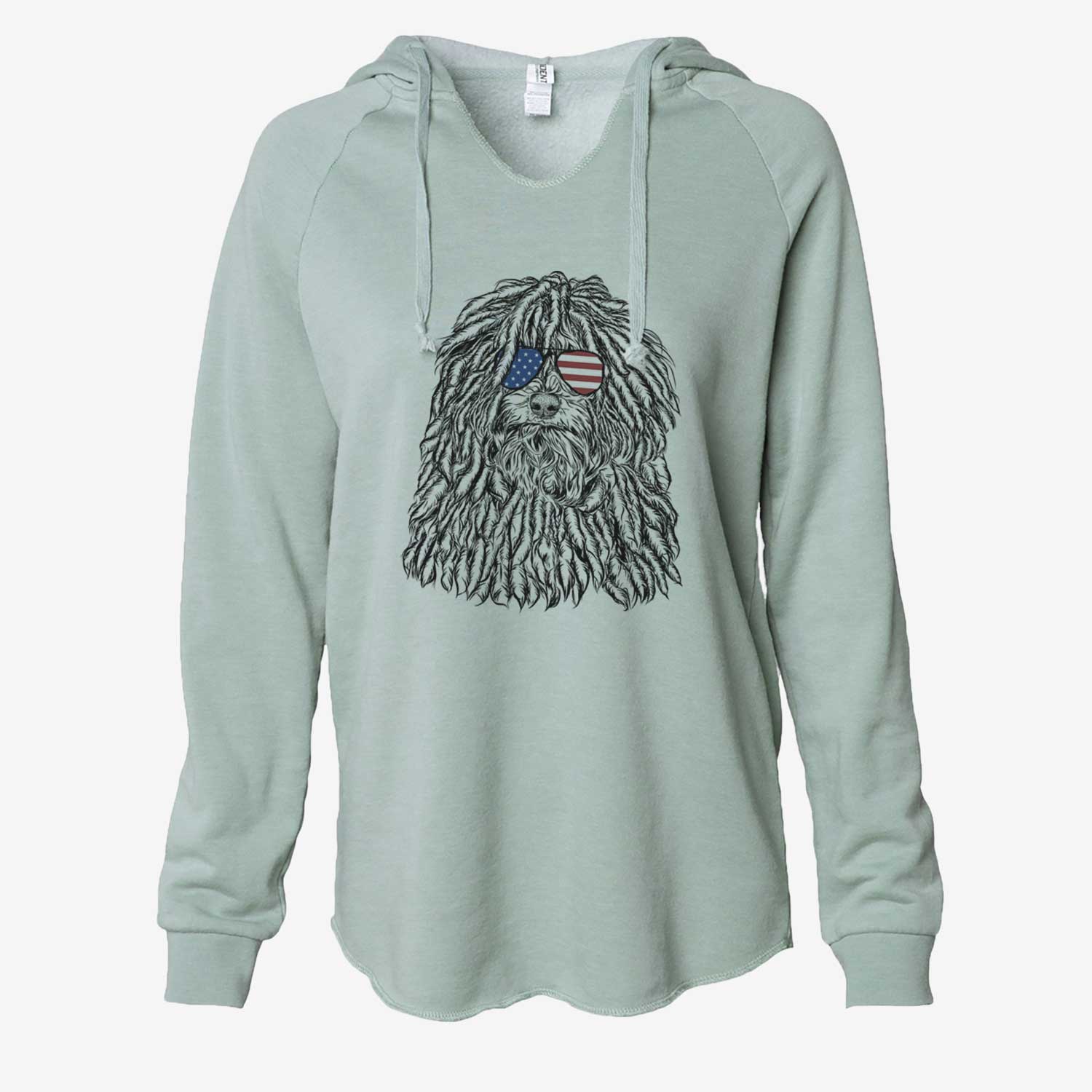 USA Rezi the Puli - Cali Wave Hooded Sweatshirt