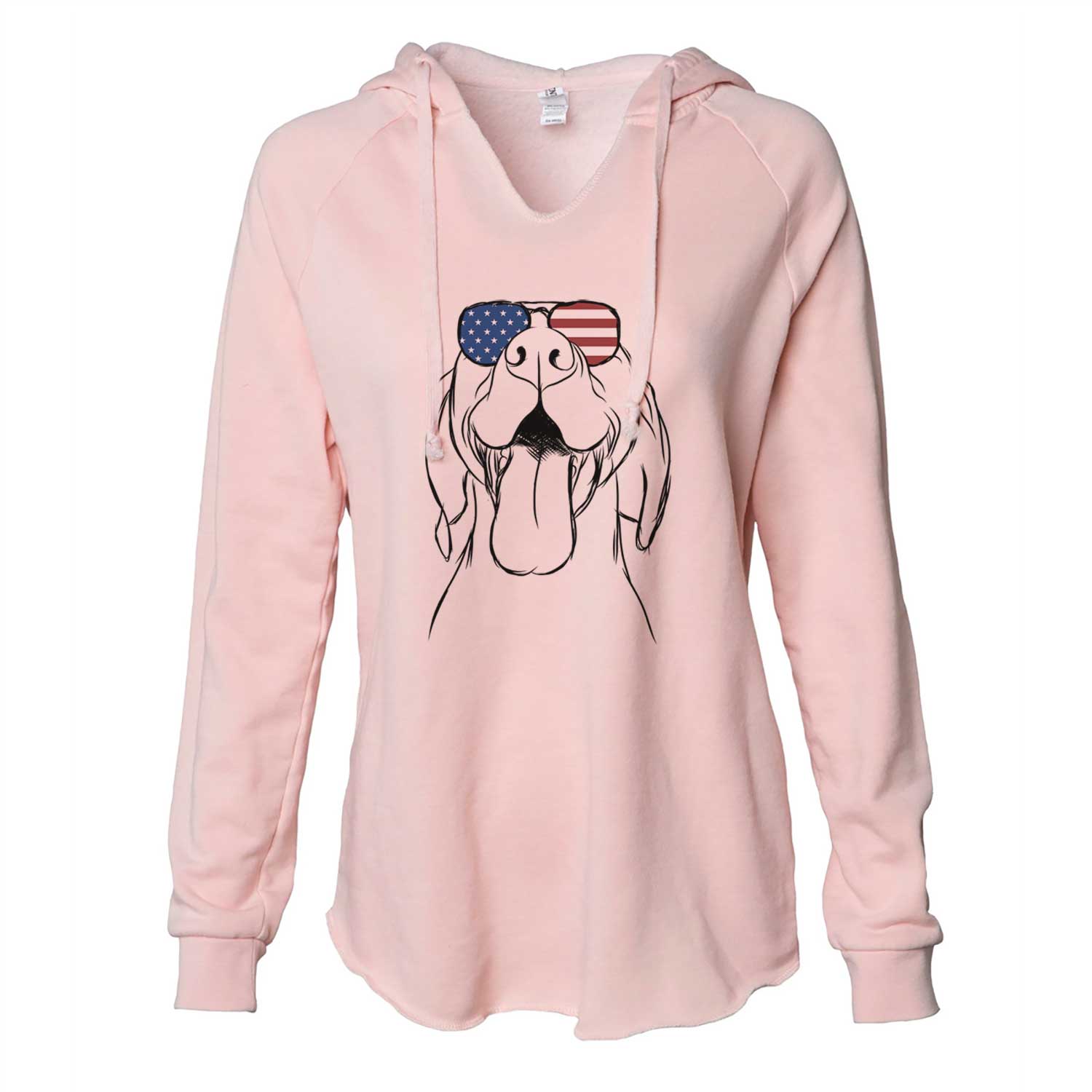 USA Rhys the Vizsla - Cali Wave Hooded Sweatshirt