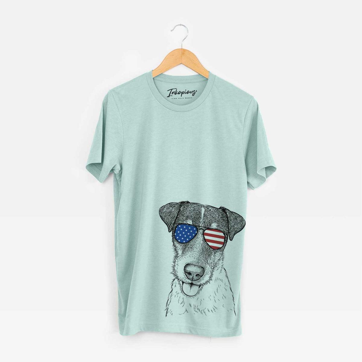 USA Rider the Parson Russell Terrier - Unisex Crewneck