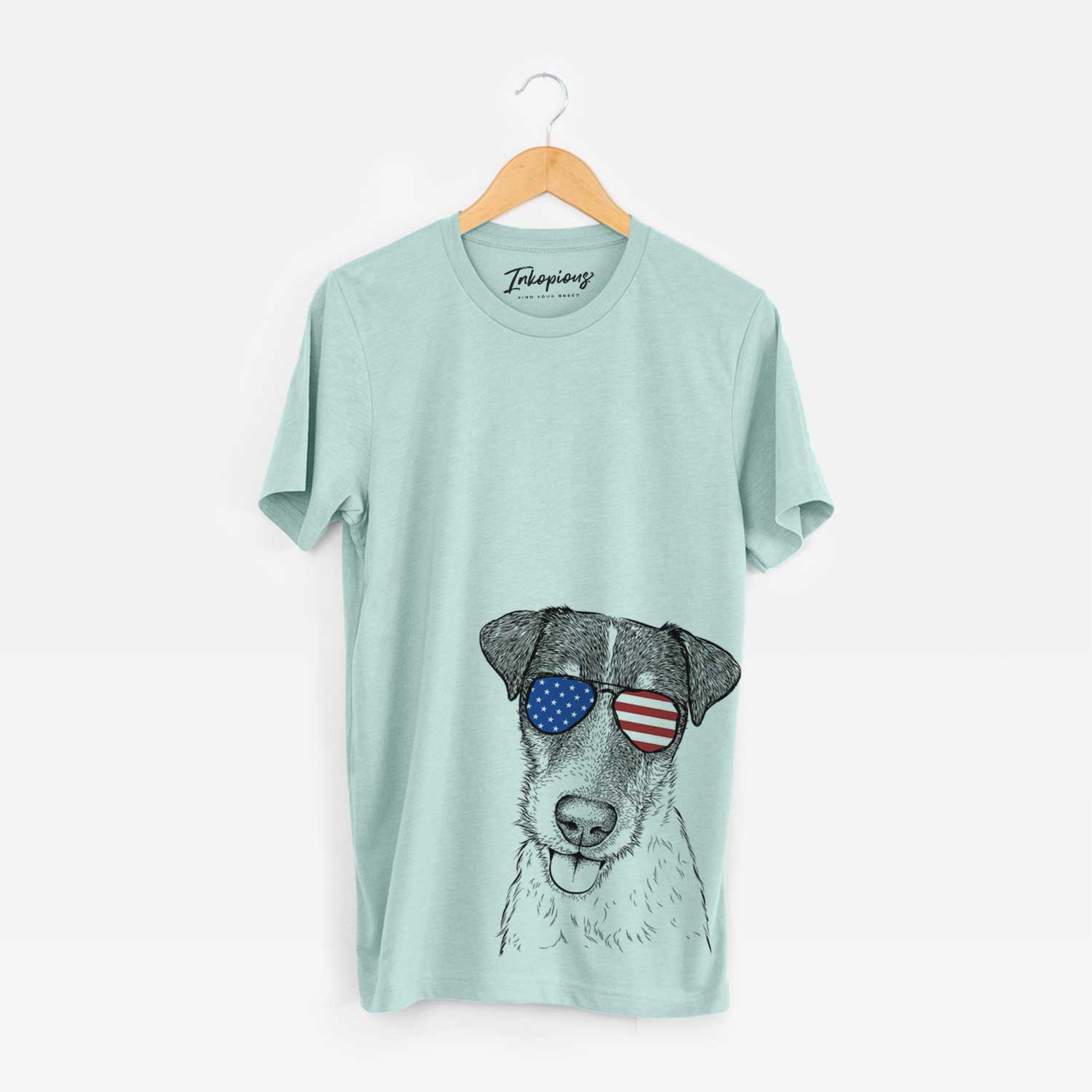 USA Rider the Parson Russell Terrier - Unisex Crewneck