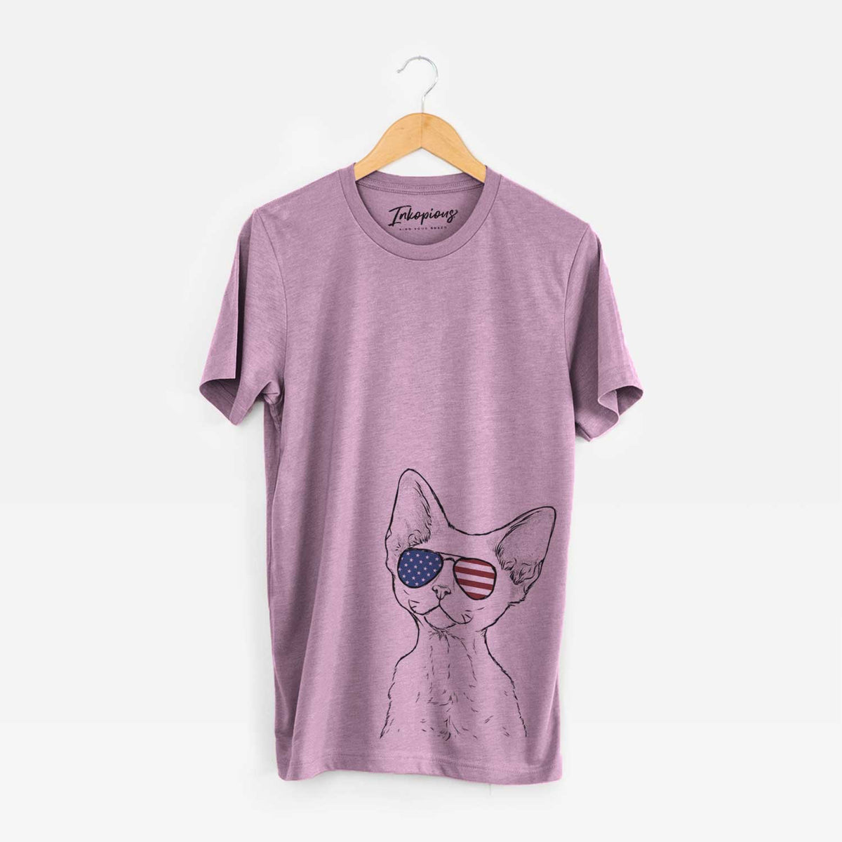 USA Ripley the Devon Rex Cat - Unisex Crewneck