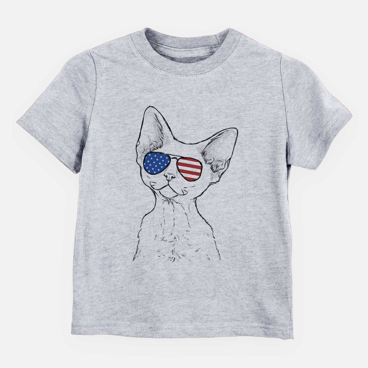 USA Ripley the Devon Rex Cat - Kids/Youth/Toddler Shirt