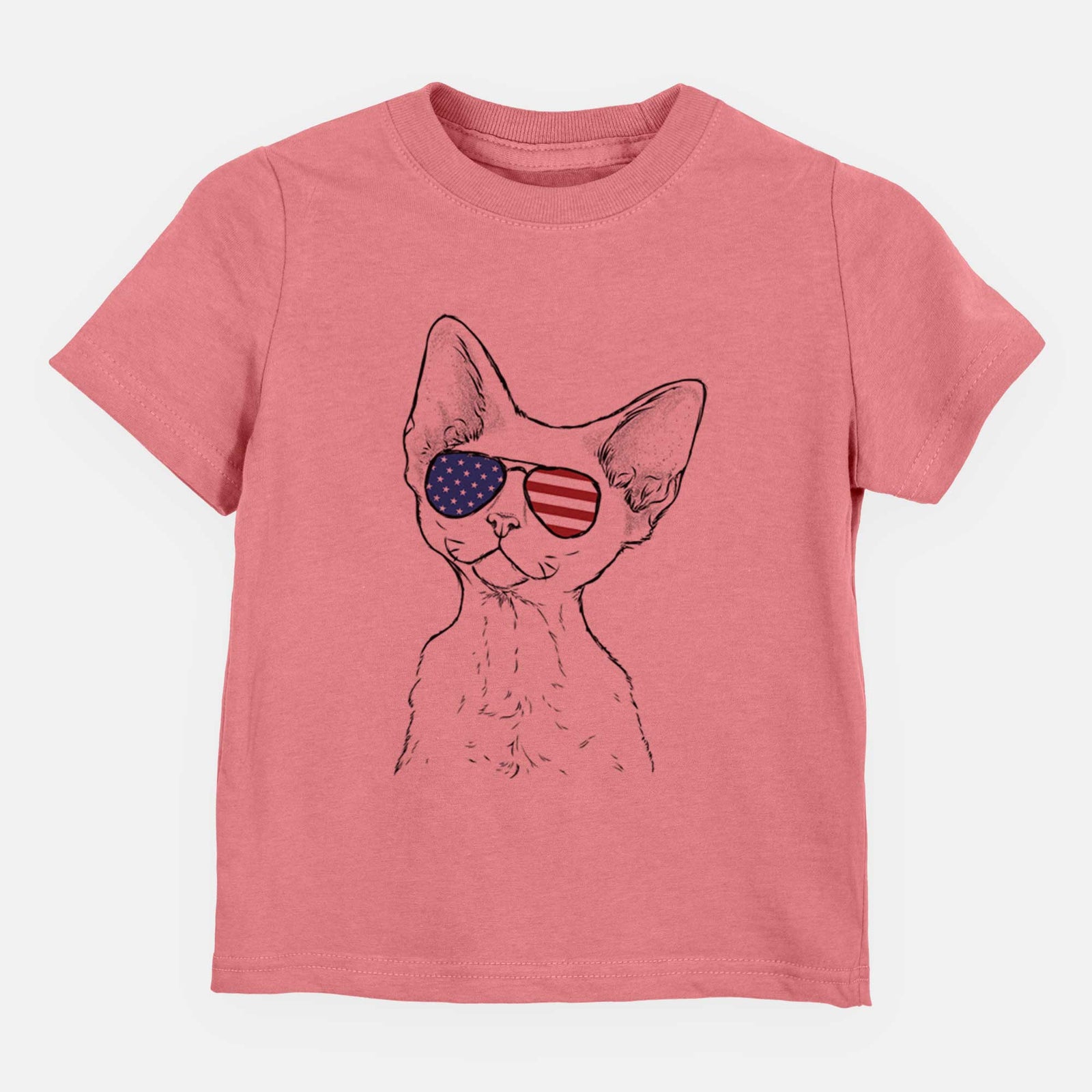 USA Ripley the Devon Rex Cat - Kids/Youth/Toddler Shirt