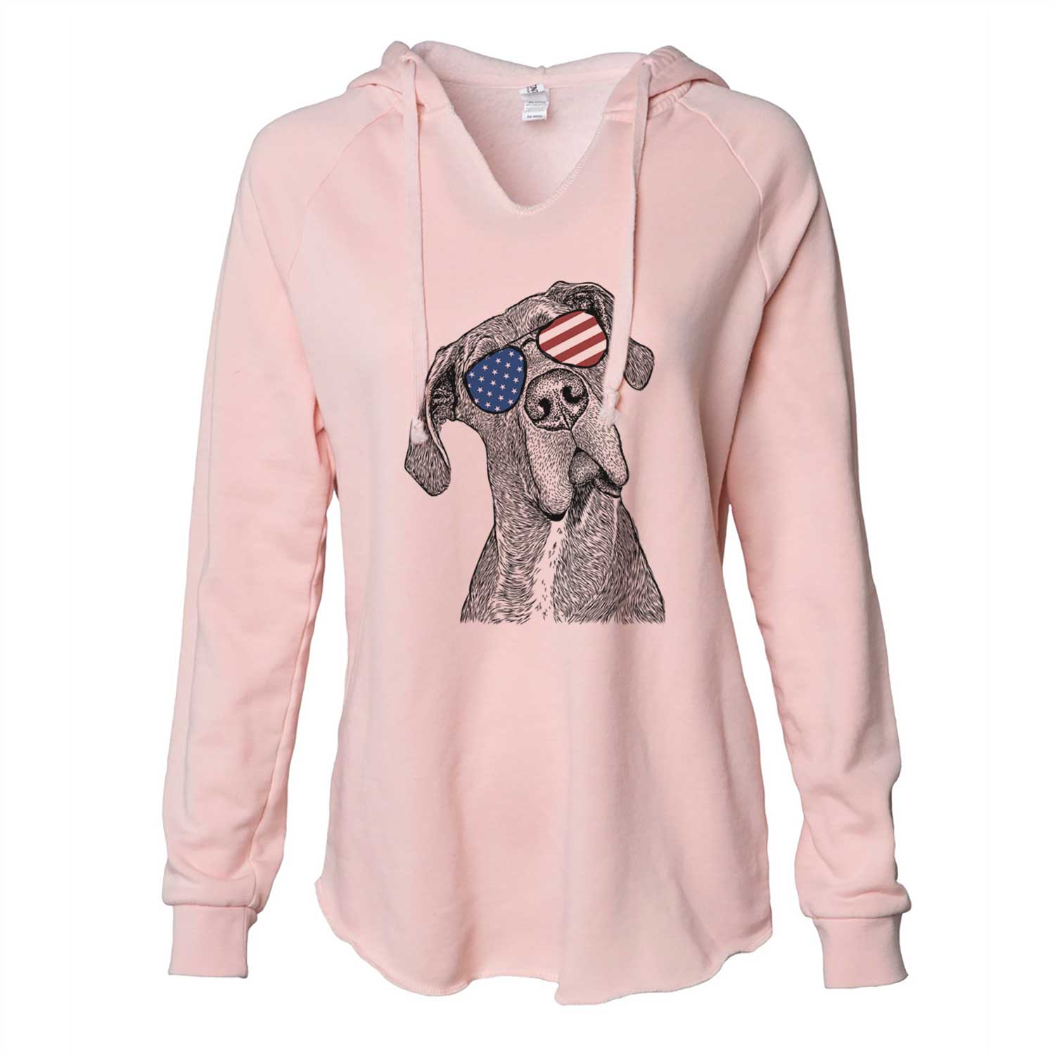 USA River the Great Dane - Cali Wave Hooded Sweatshirt