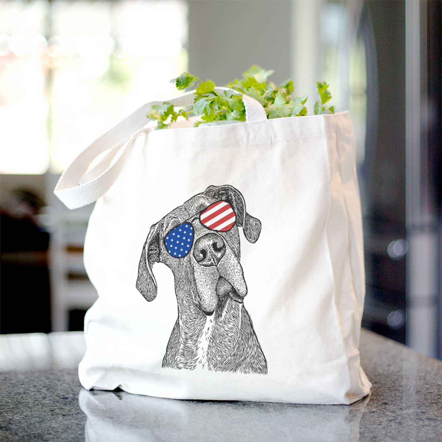 River the Great Dane - Tote Bag