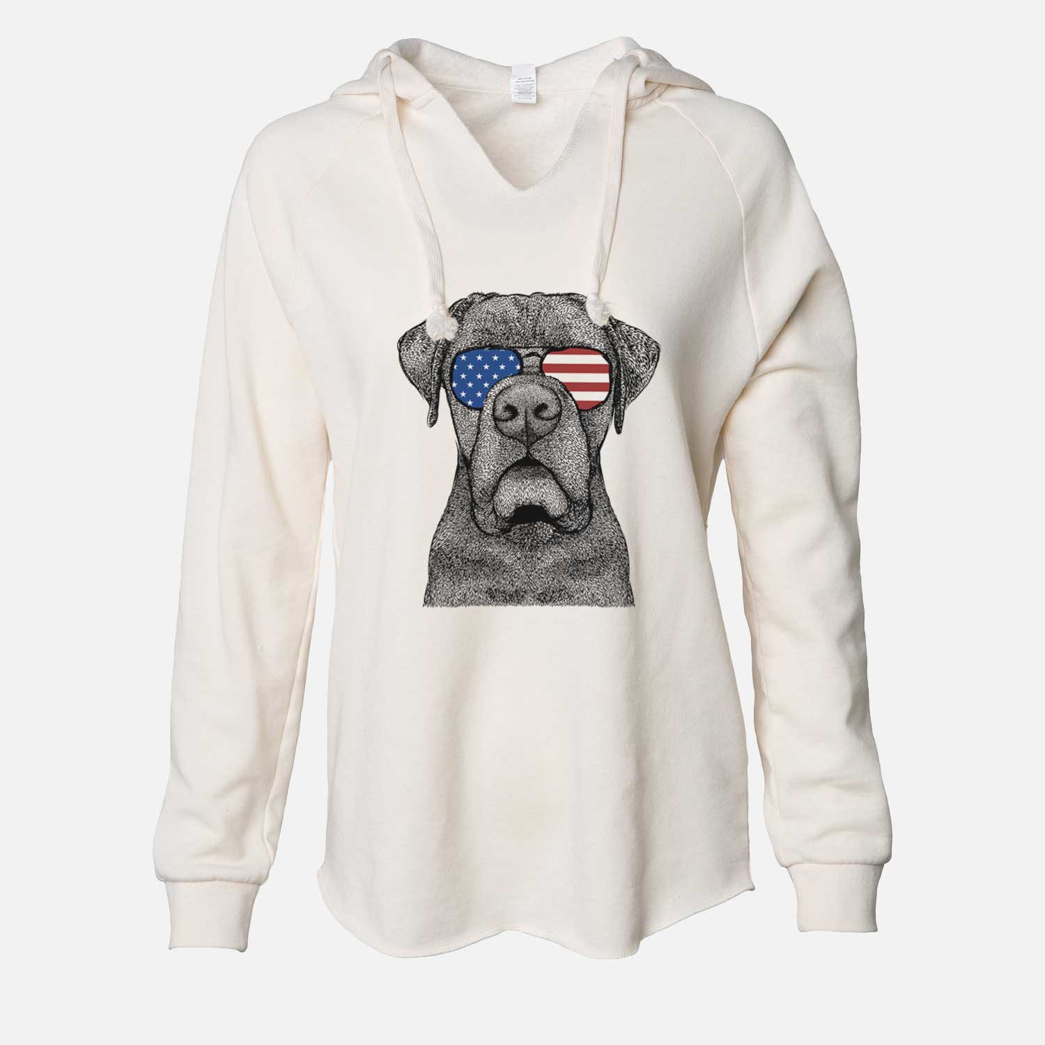 USA Rocco the Cane Corso - Cali Wave Hooded Sweatshirt