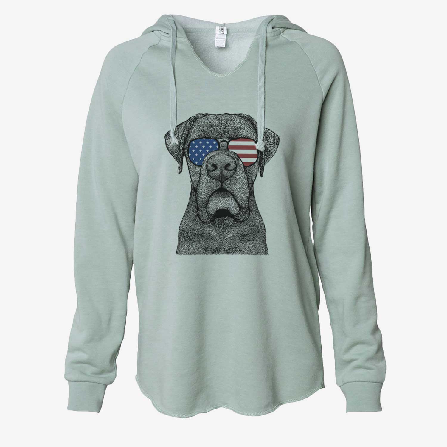 USA Rocco the Cane Corso - Cali Wave Hooded Sweatshirt