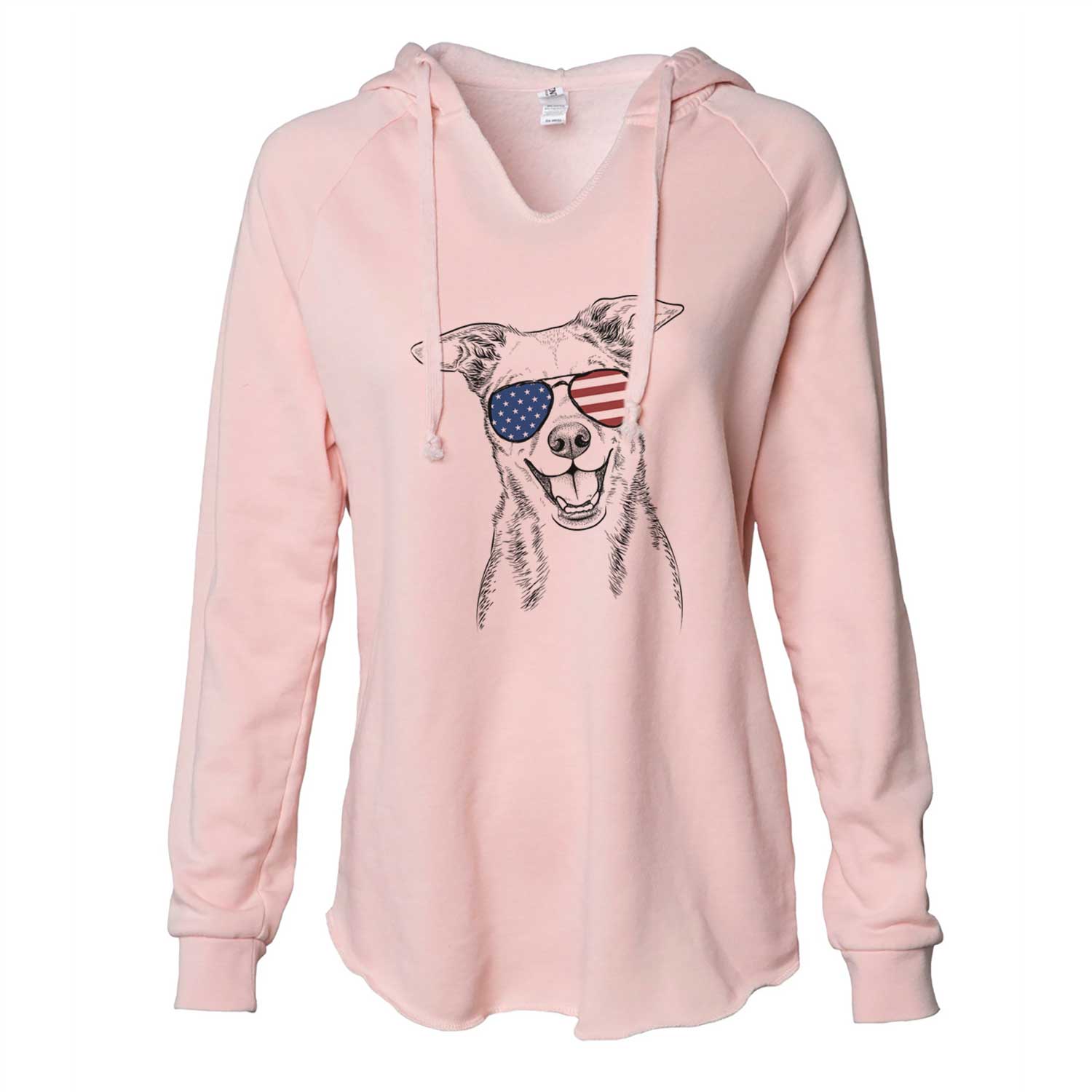 USA Rocco the Mixed Breed - Cali Wave Hooded Sweatshirt