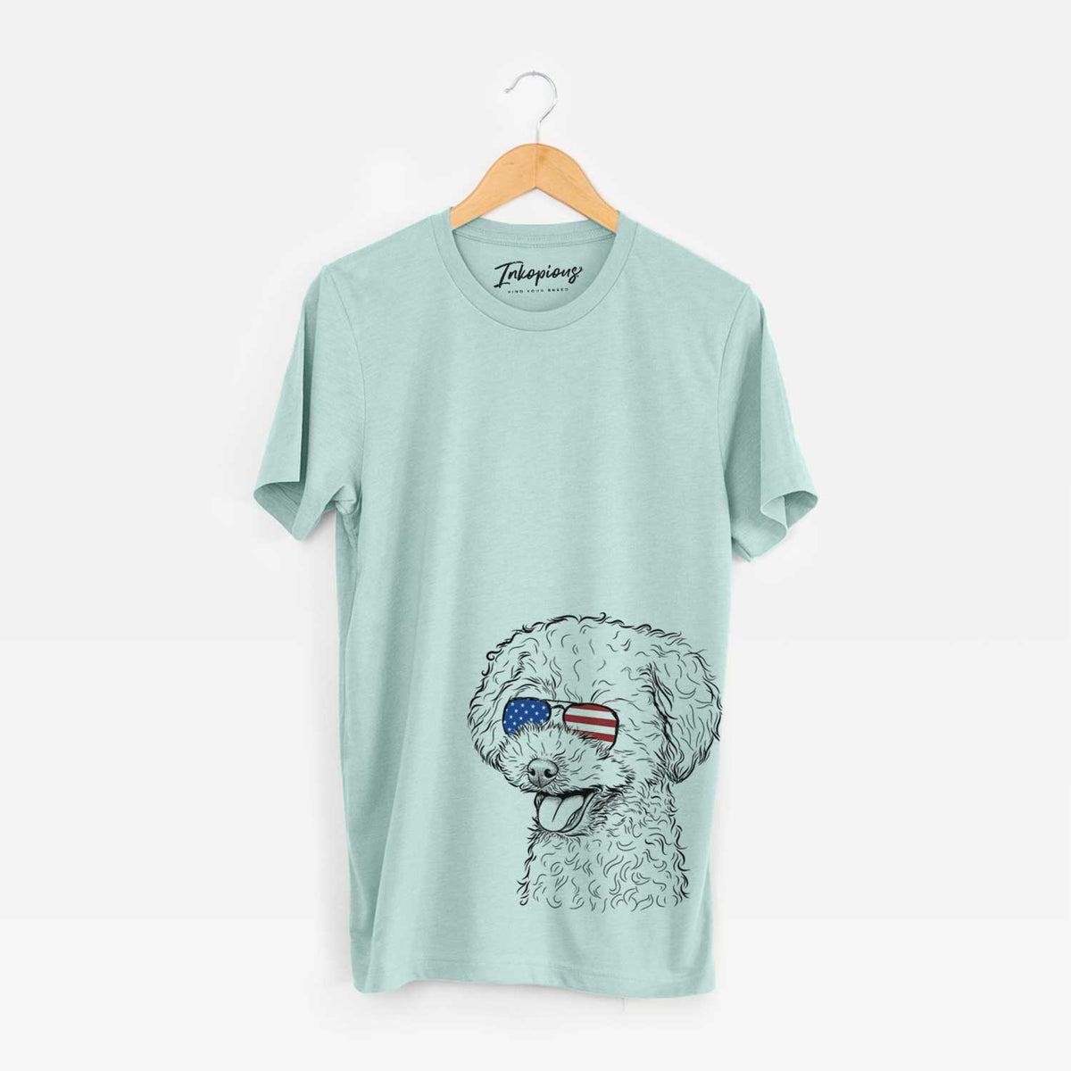 USA Rocky the Teacup Poodle - Unisex Crewneck