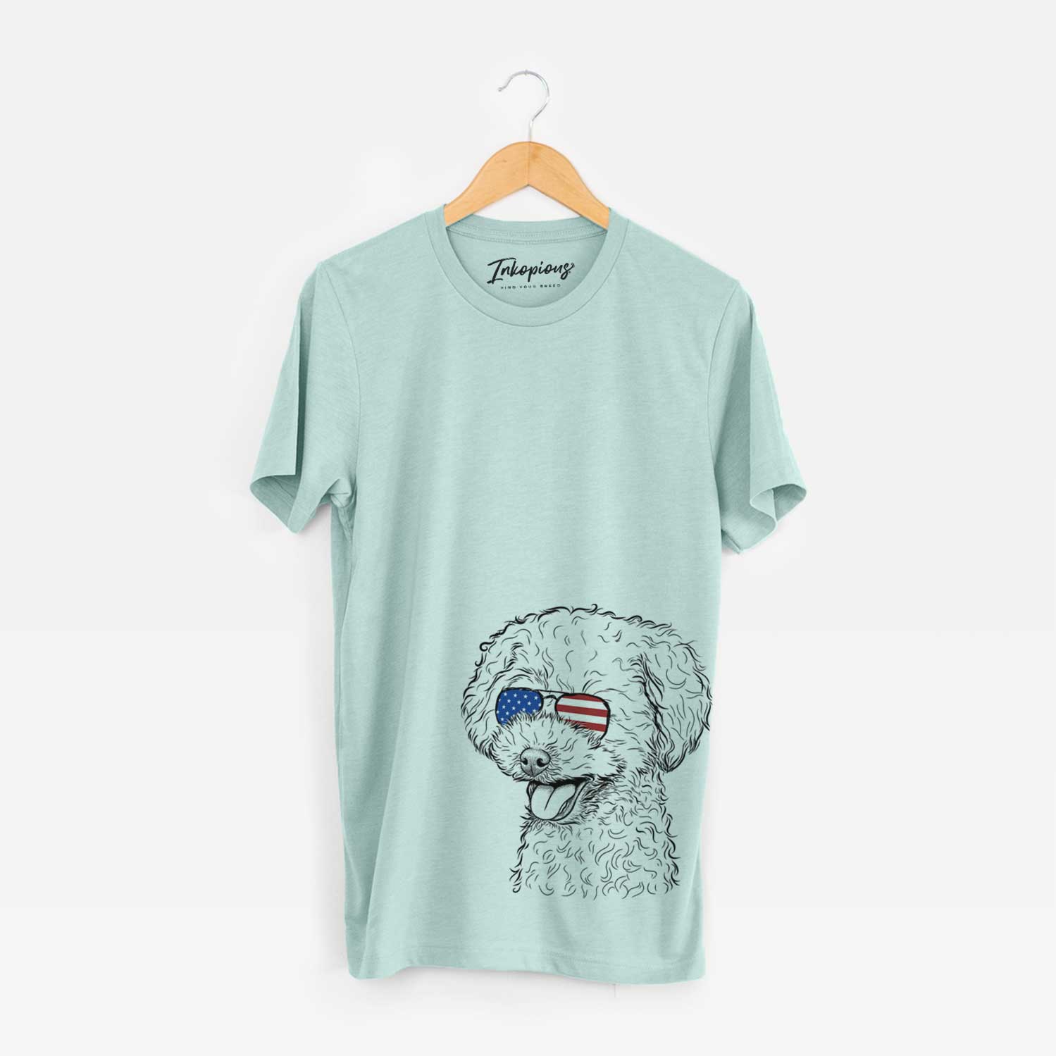 USA Rocky the Teacup Poodle - Unisex Crewneck