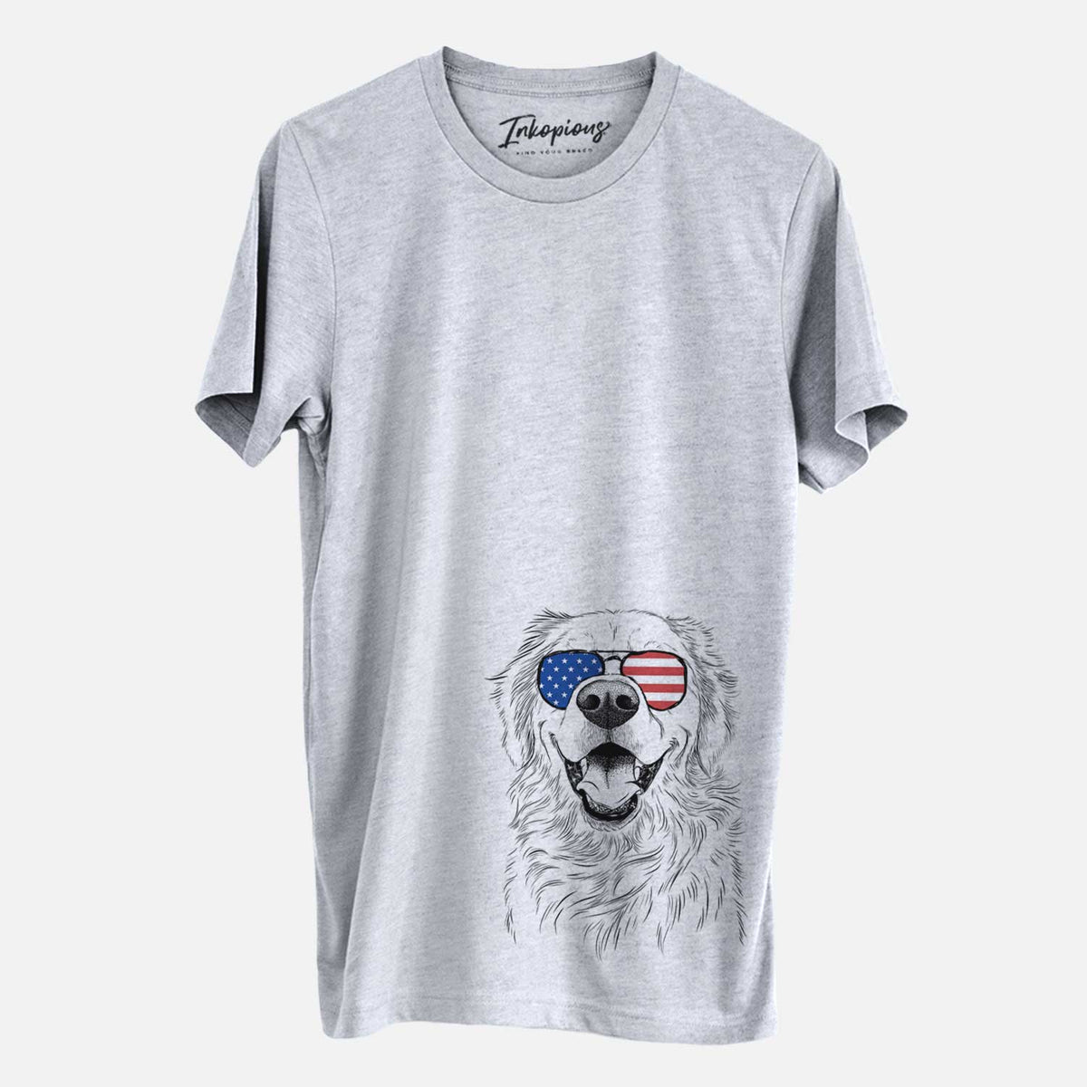 USA Roger the Golden Retriever - Unisex Crewneck