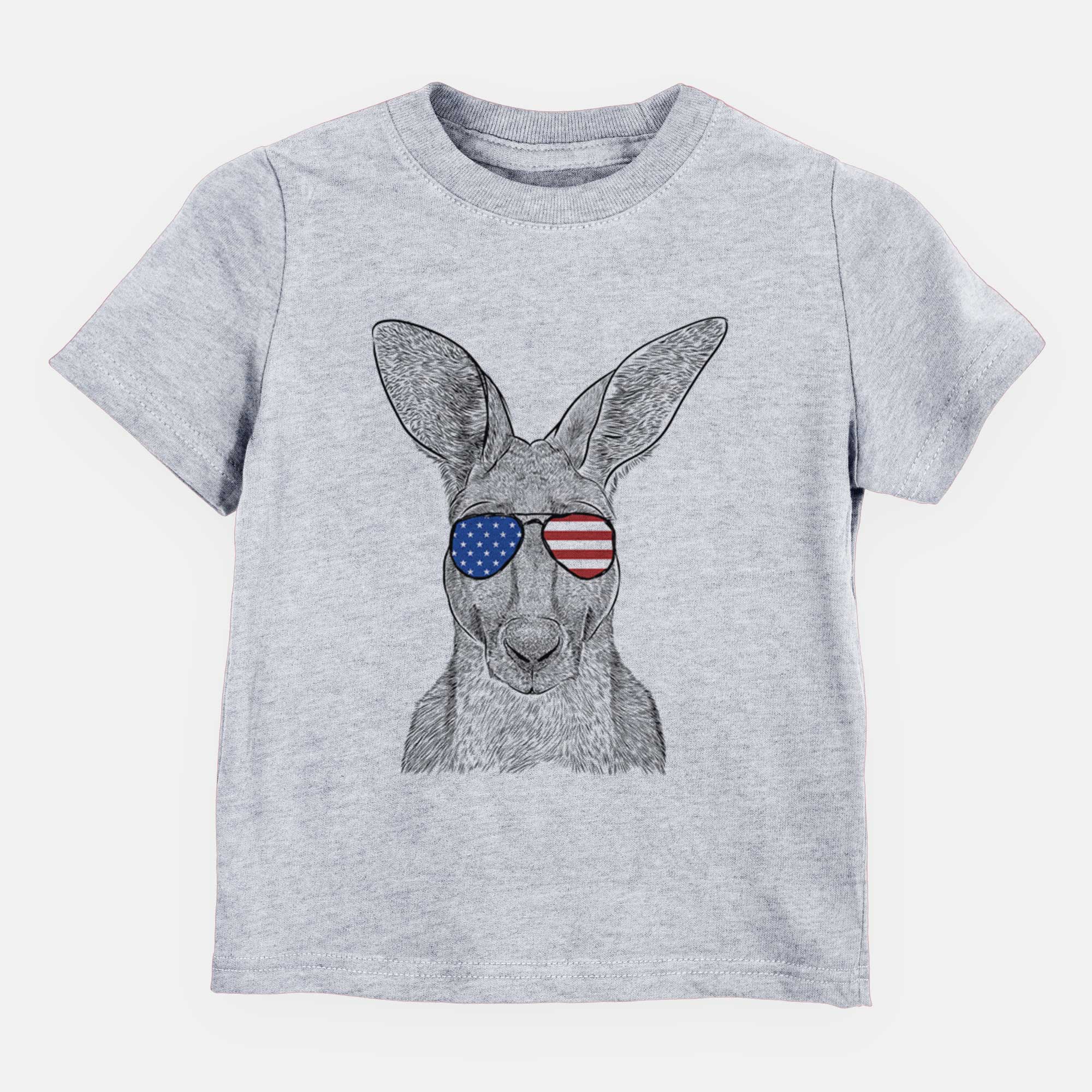 USA Roger the Red Kangaroo - Kids/Youth/Toddler Shirt