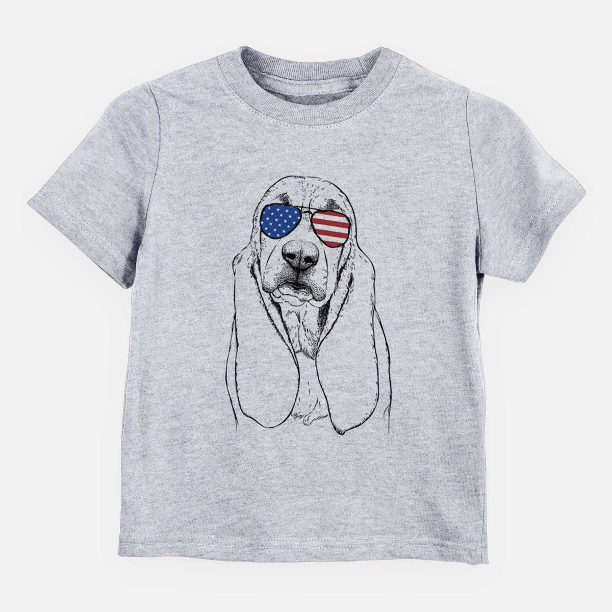 USA Rolo the Basset Hound - Kids/Youth/Toddler Shirt