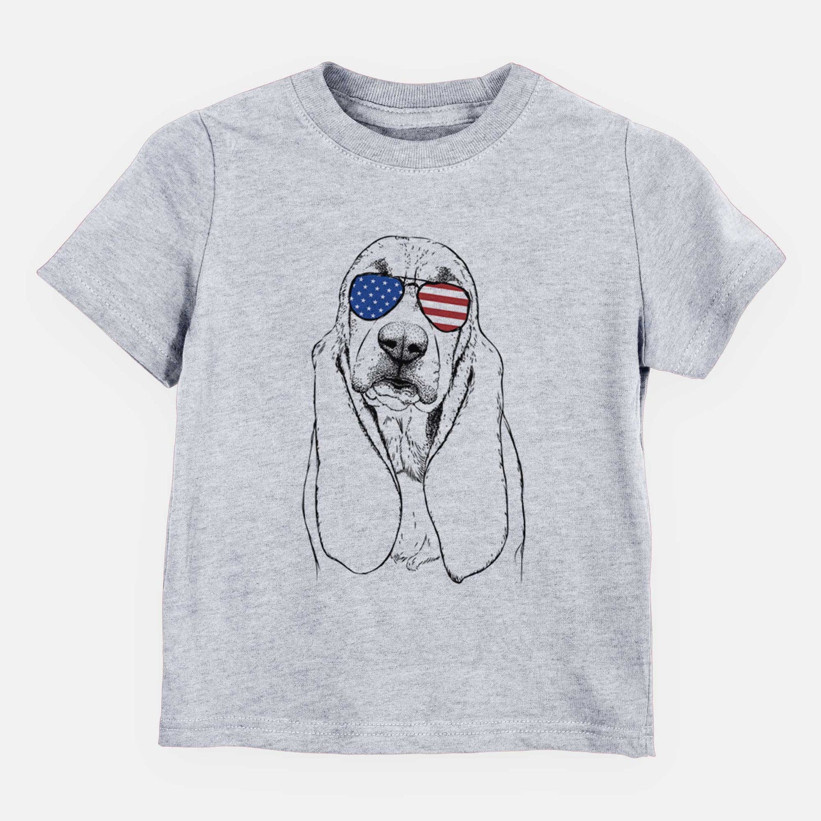 USA Rolo the Basset Hound - Kids/Youth/Toddler Shirt