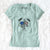 USA Rosie the Pug - Women's Perfect V-neck Shirt