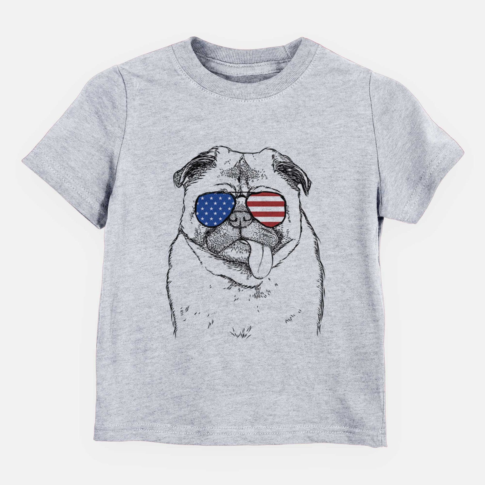 USA Rosie the Pug - Kids/Youth/Toddler Shirt