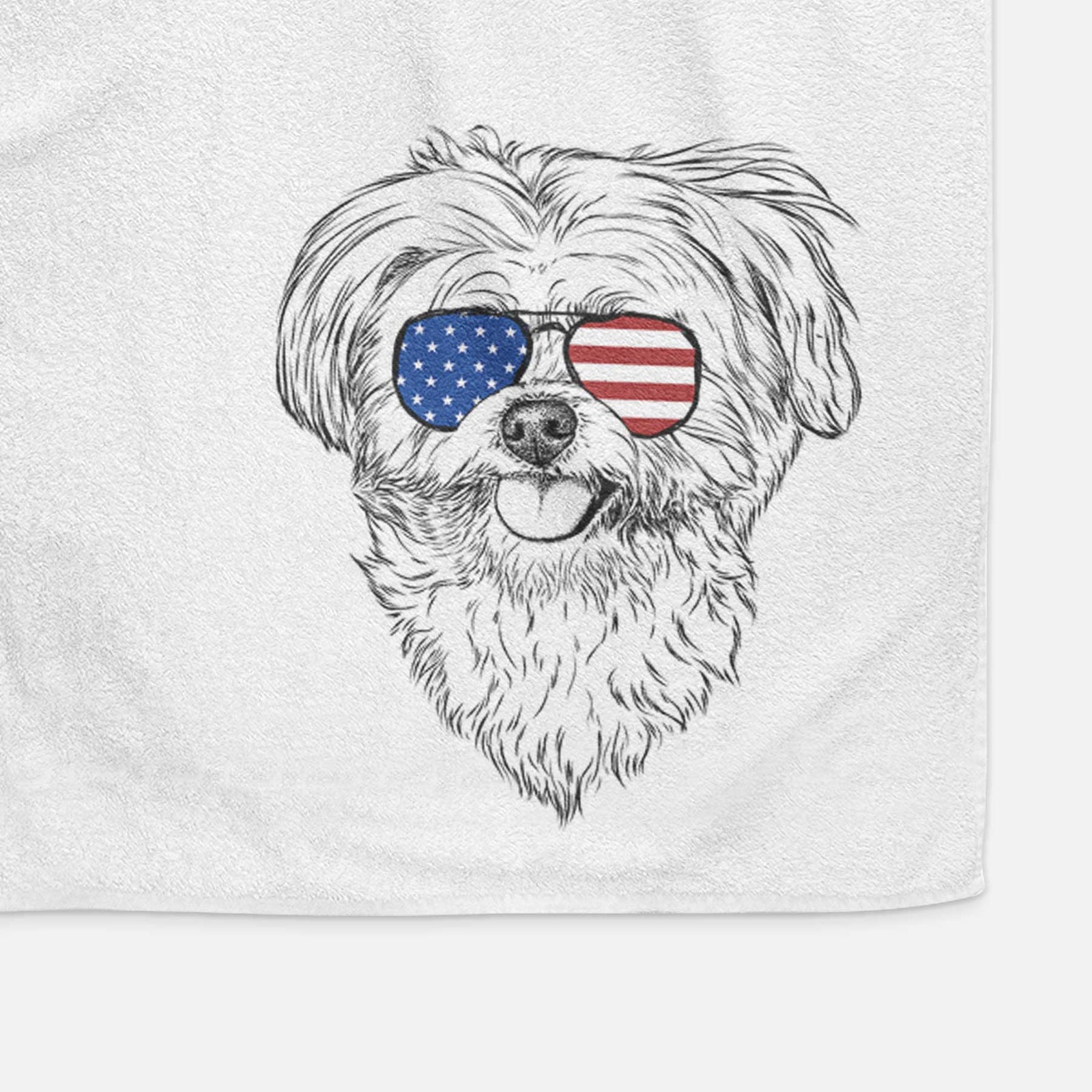 Rosie the Maltipoo Decorative Hand Towel