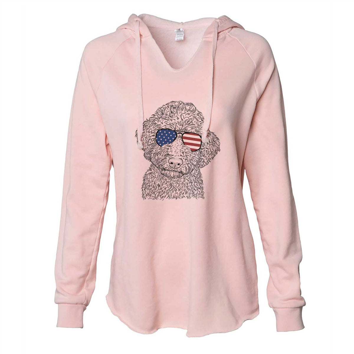 USA Ross the Lagotto Romagnolo - Cali Wave Hooded Sweatshirt