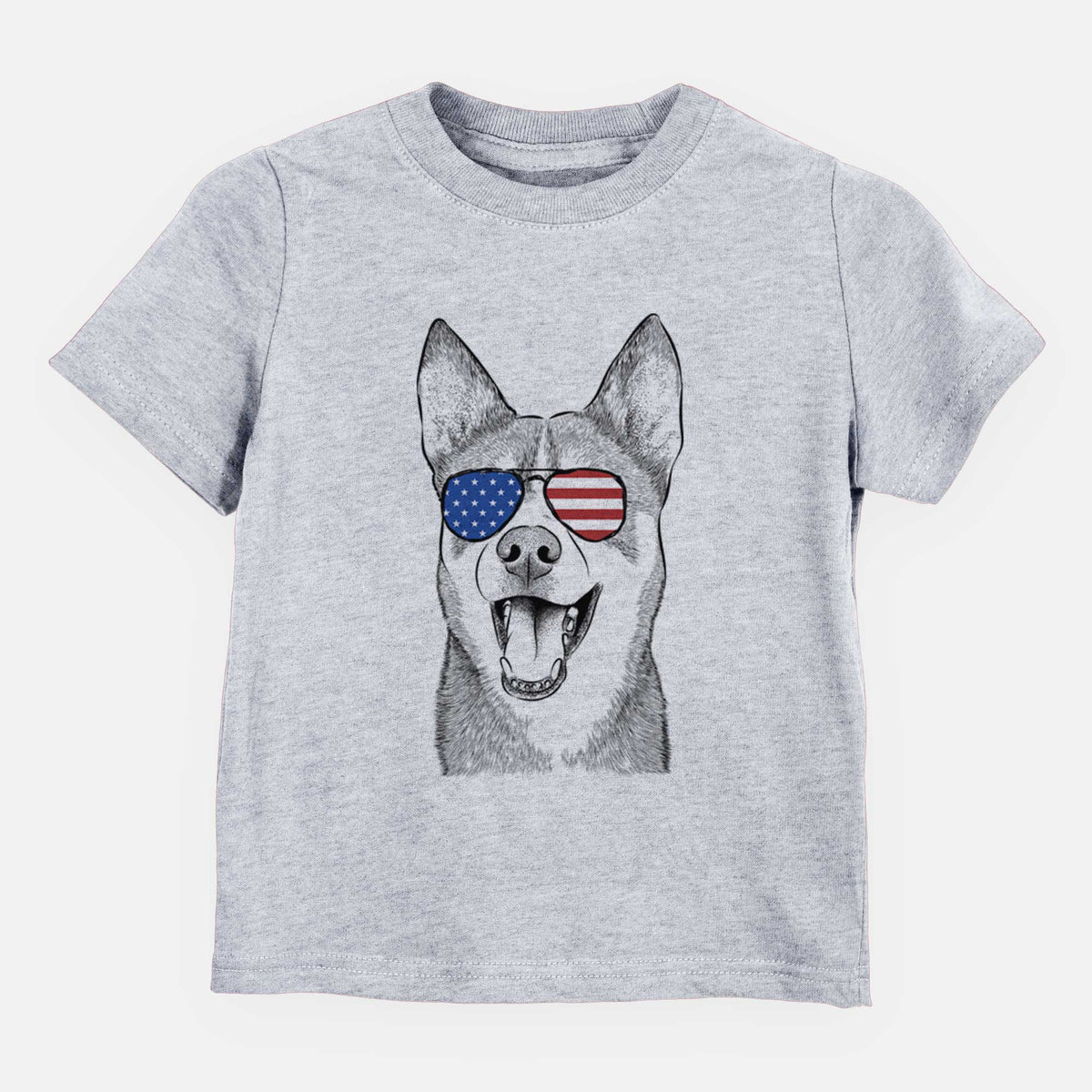 USA Roux the Siberian Husky - Kids/Youth/Toddler Shirt