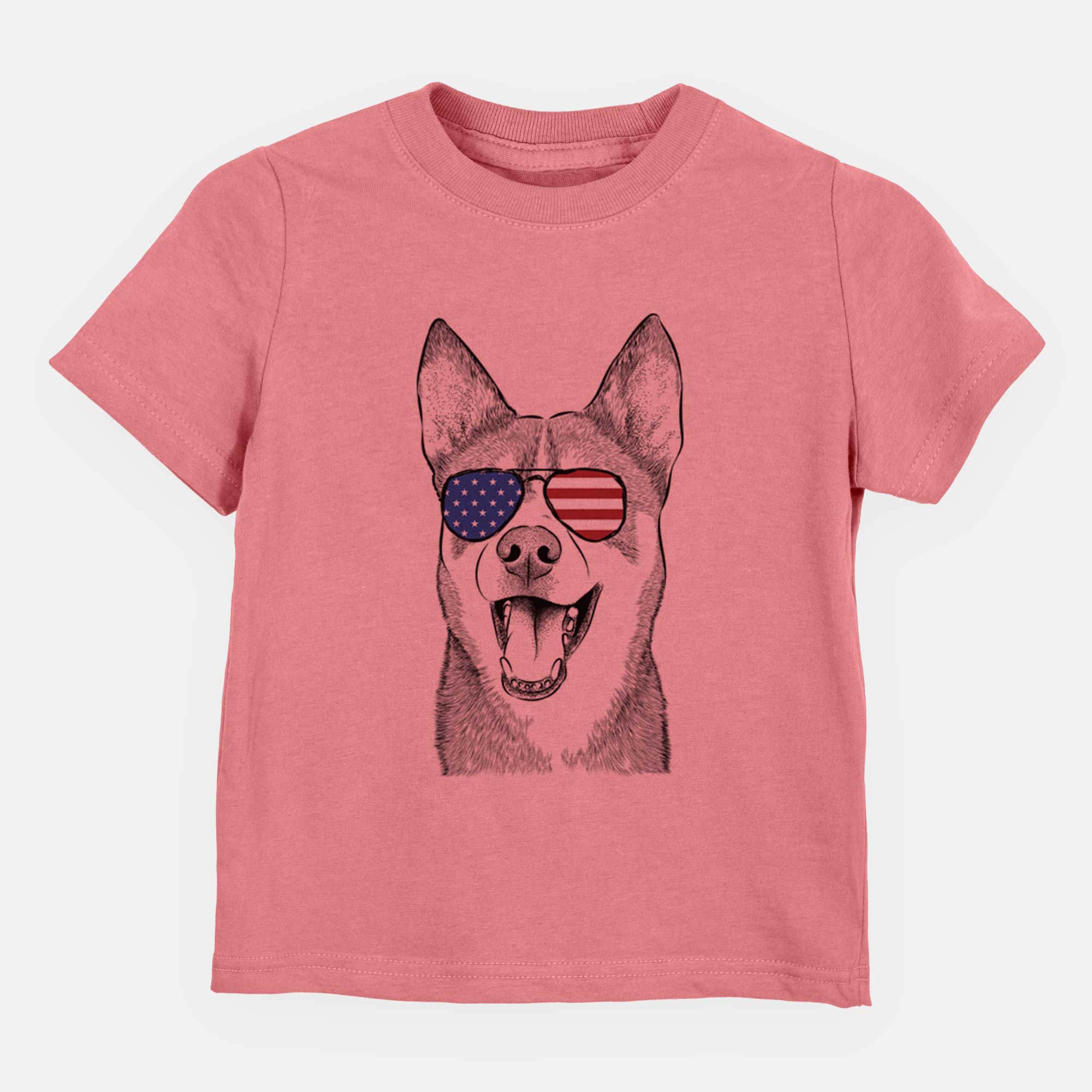 USA Roux the Siberian Husky - Kids/Youth/Toddler Shirt