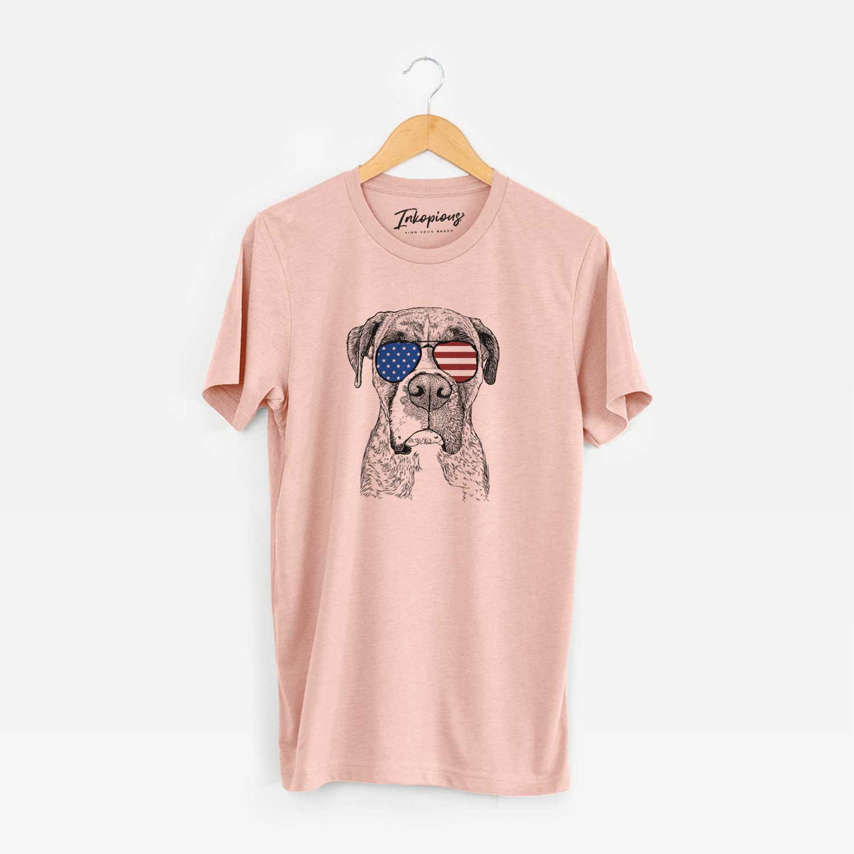 USA Rowdy Rex the Boxer - Unisex Crewneck