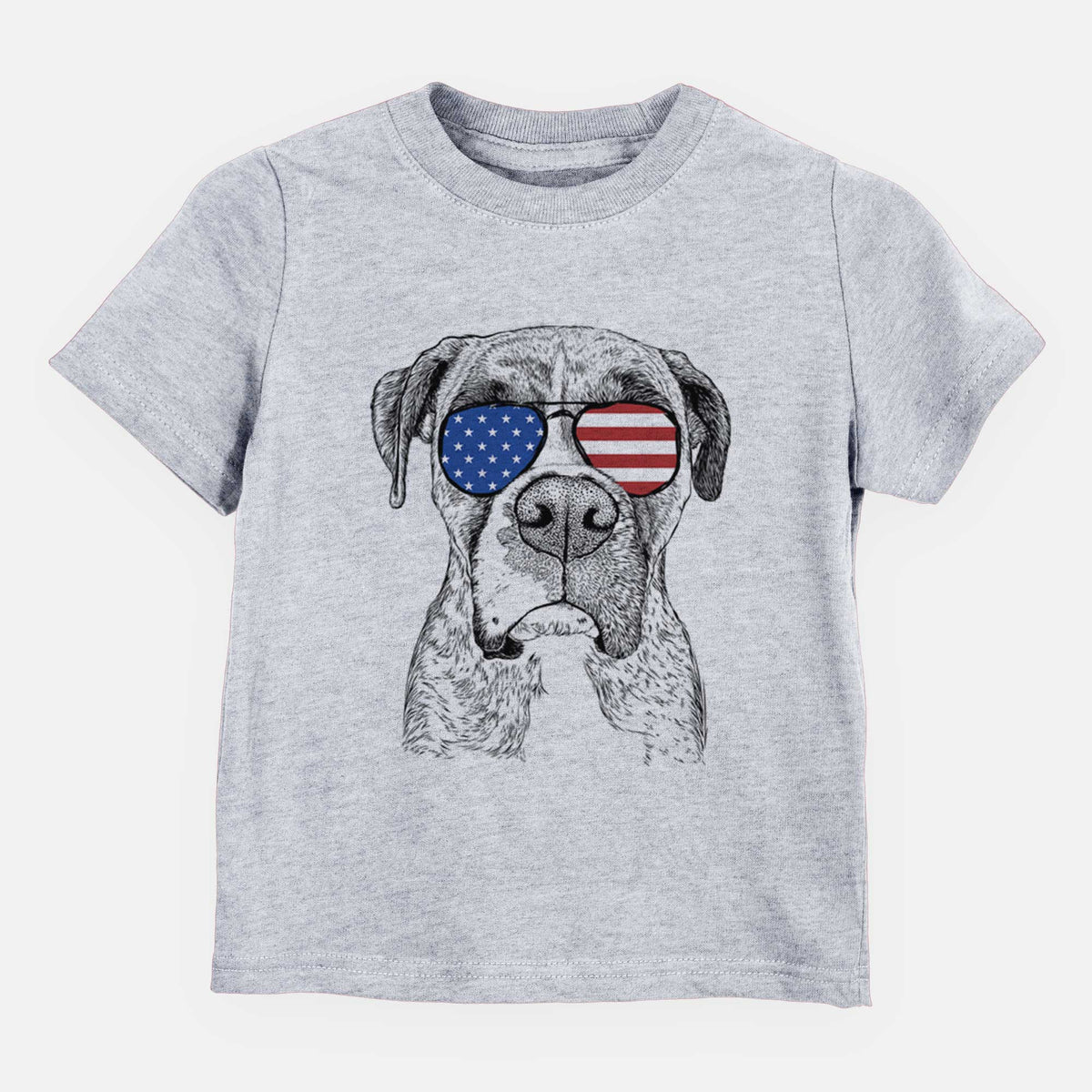 USA Rowdy Rex the Boxer - Kids/Youth/Toddler Shirt