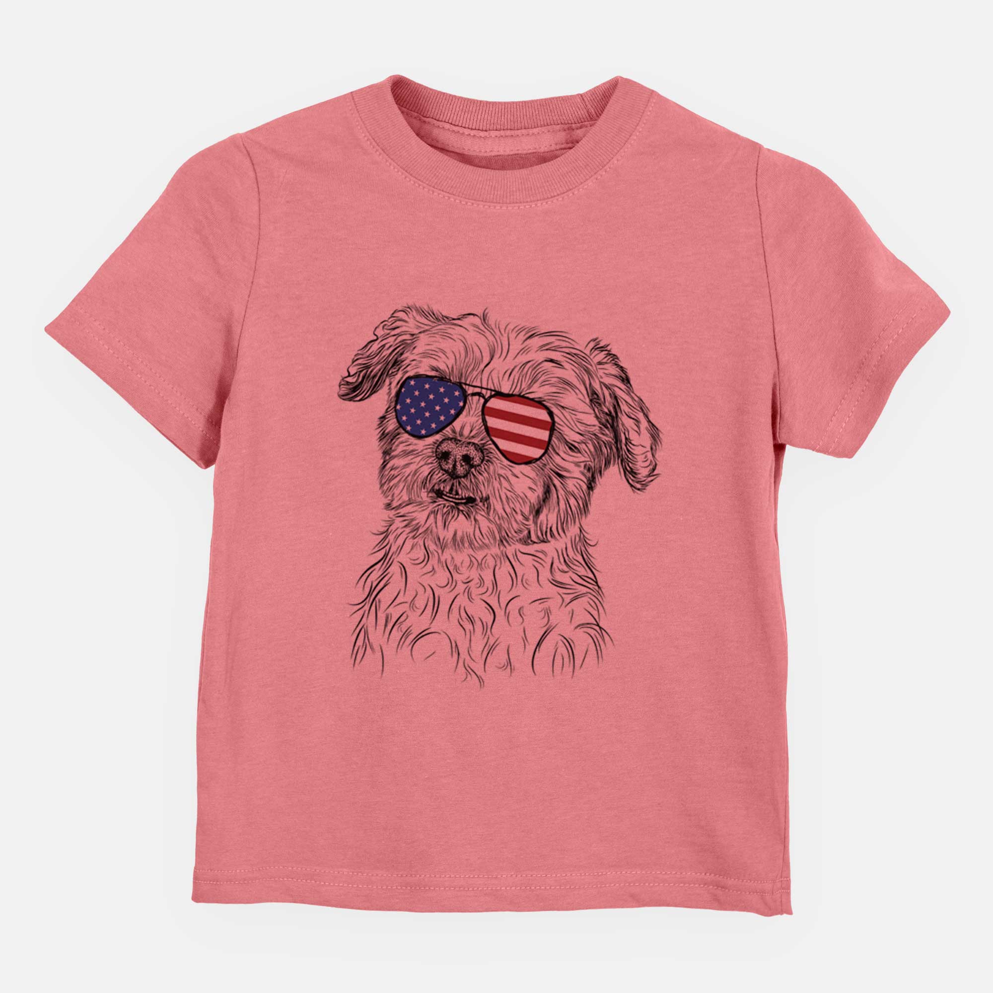 USA Roxie the Schnauzer Shih Tzu Mix - Kids/Youth/Toddler Shirt