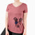 USA Roxy the Bo Jack - Women's Perfect V-neck Shirt