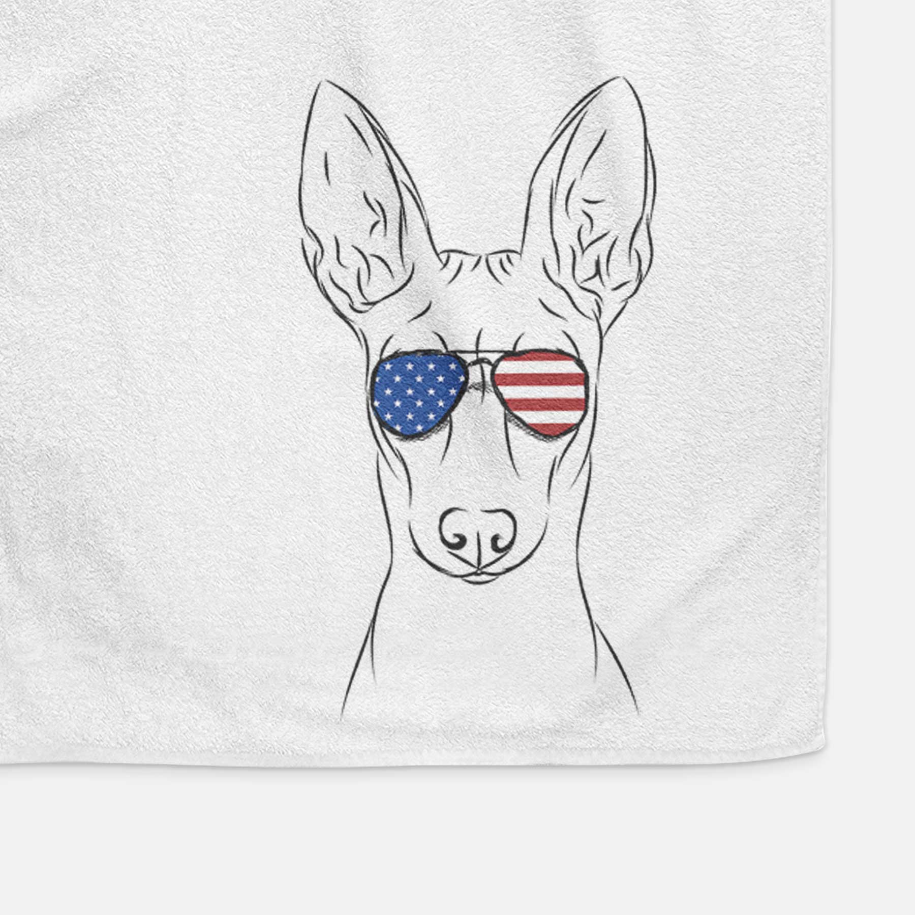 Ruadh the Pharaoh Hound Decorative Hand Towel