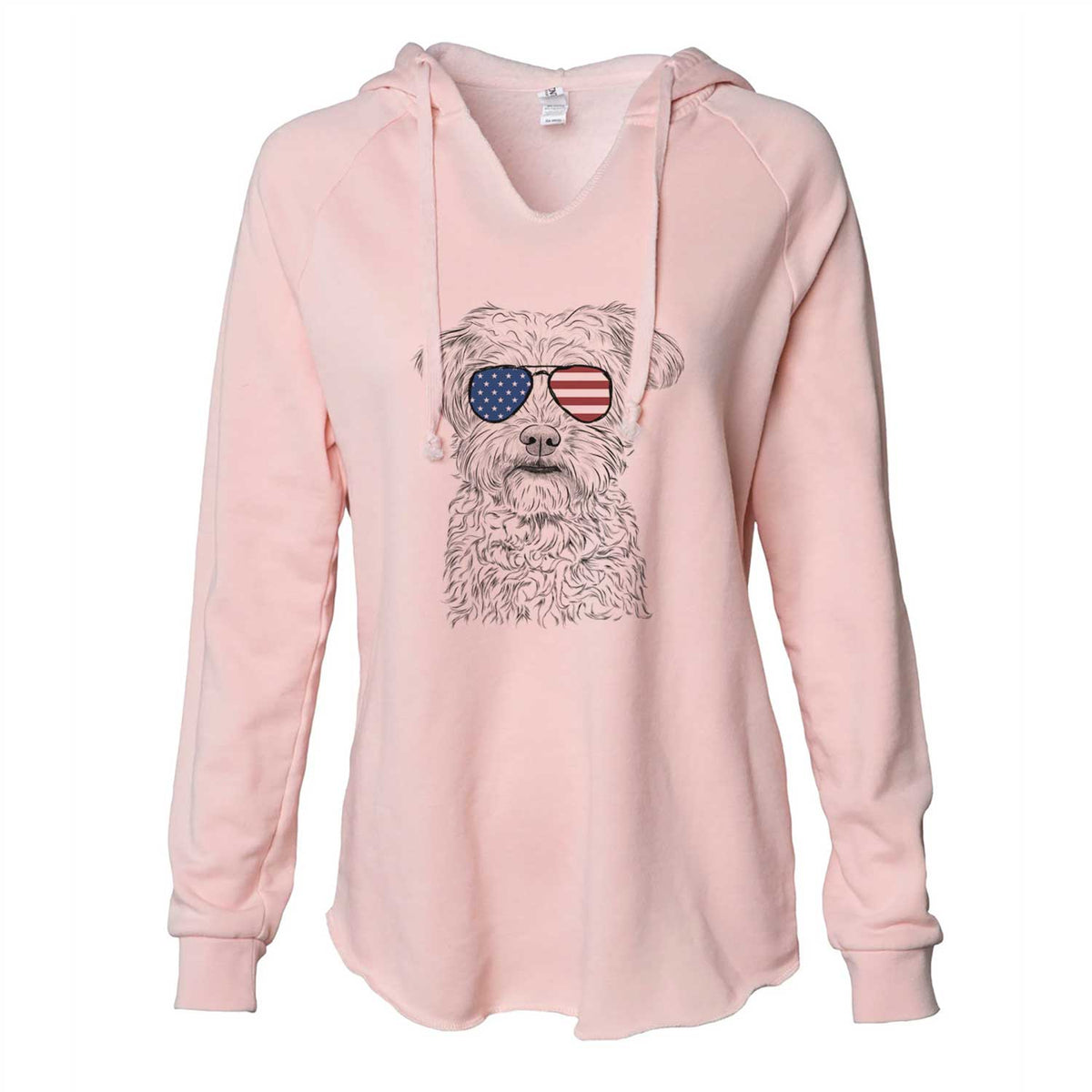 USA Rudy the Schnoodle - Cali Wave Hooded Sweatshirt