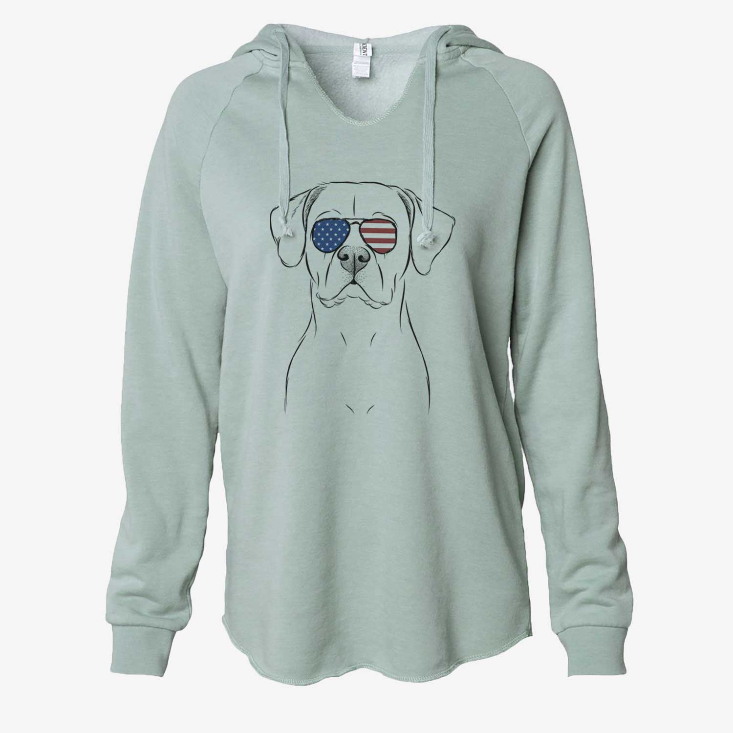 USA Rufio the Dogo Argentino - Cali Wave Hooded Sweatshirt