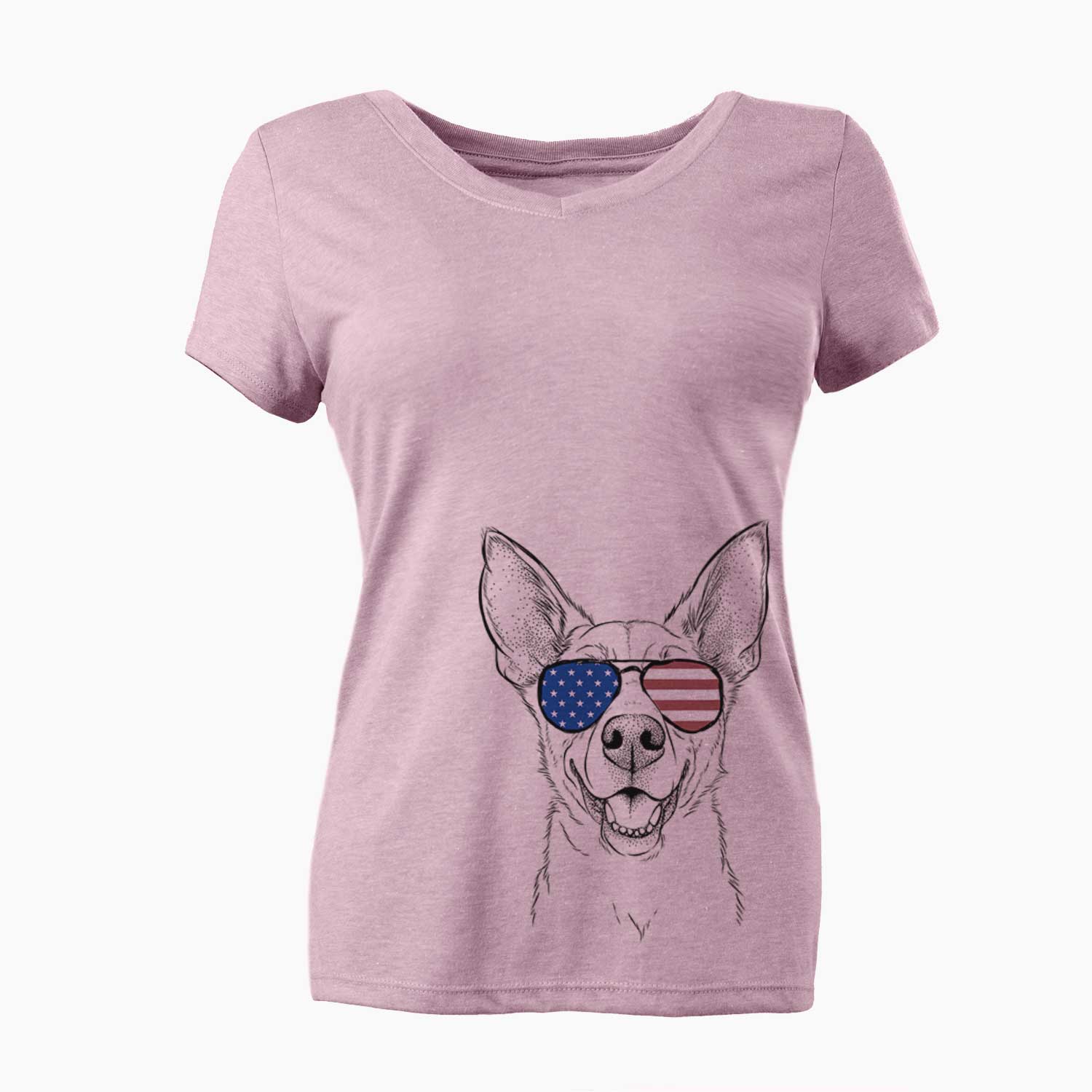 USA Rumley the Kelpie Mix - Women's Perfect V-neck Shirt