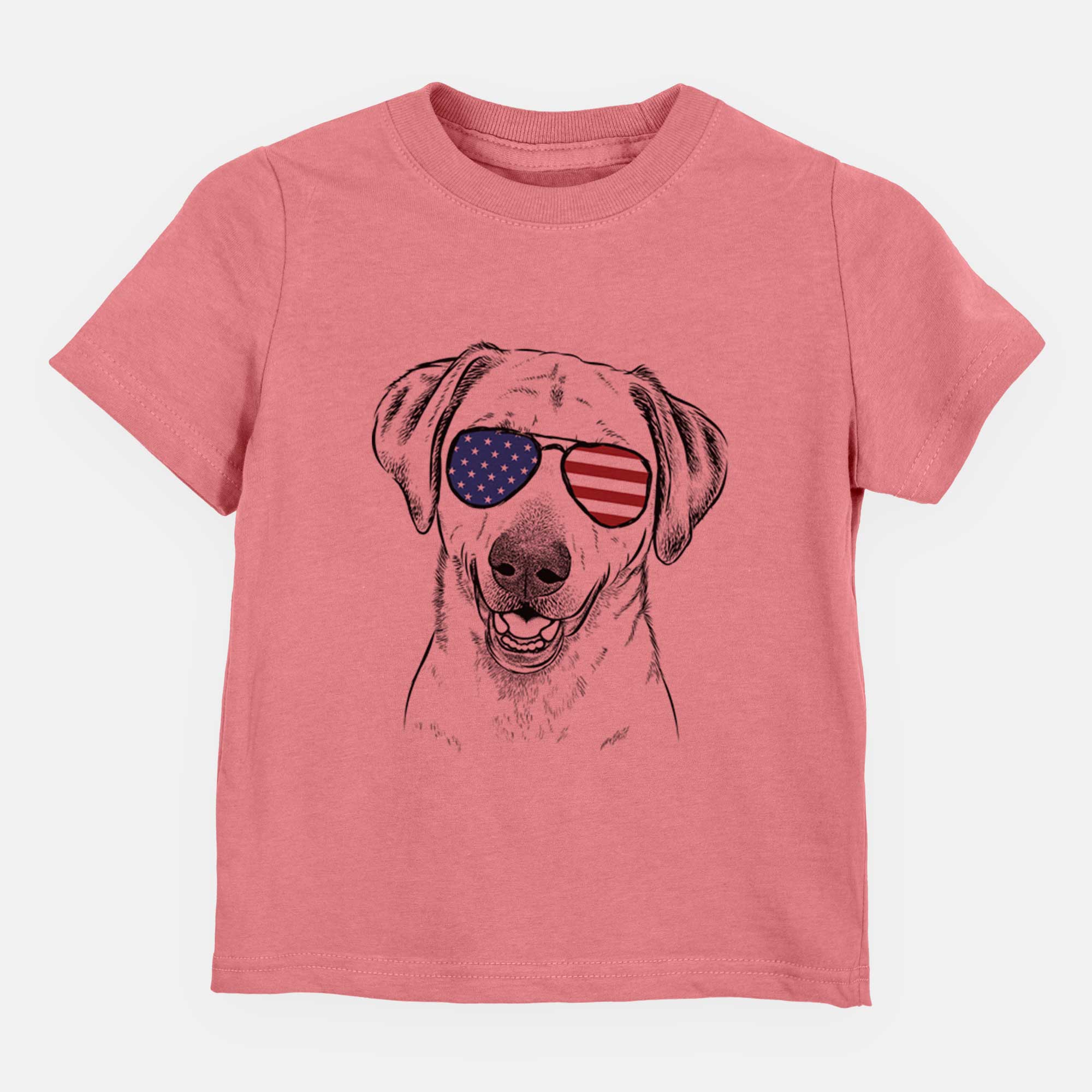USA Rusty the Labrador Retriever - Kids/Youth/Toddler Shirt
