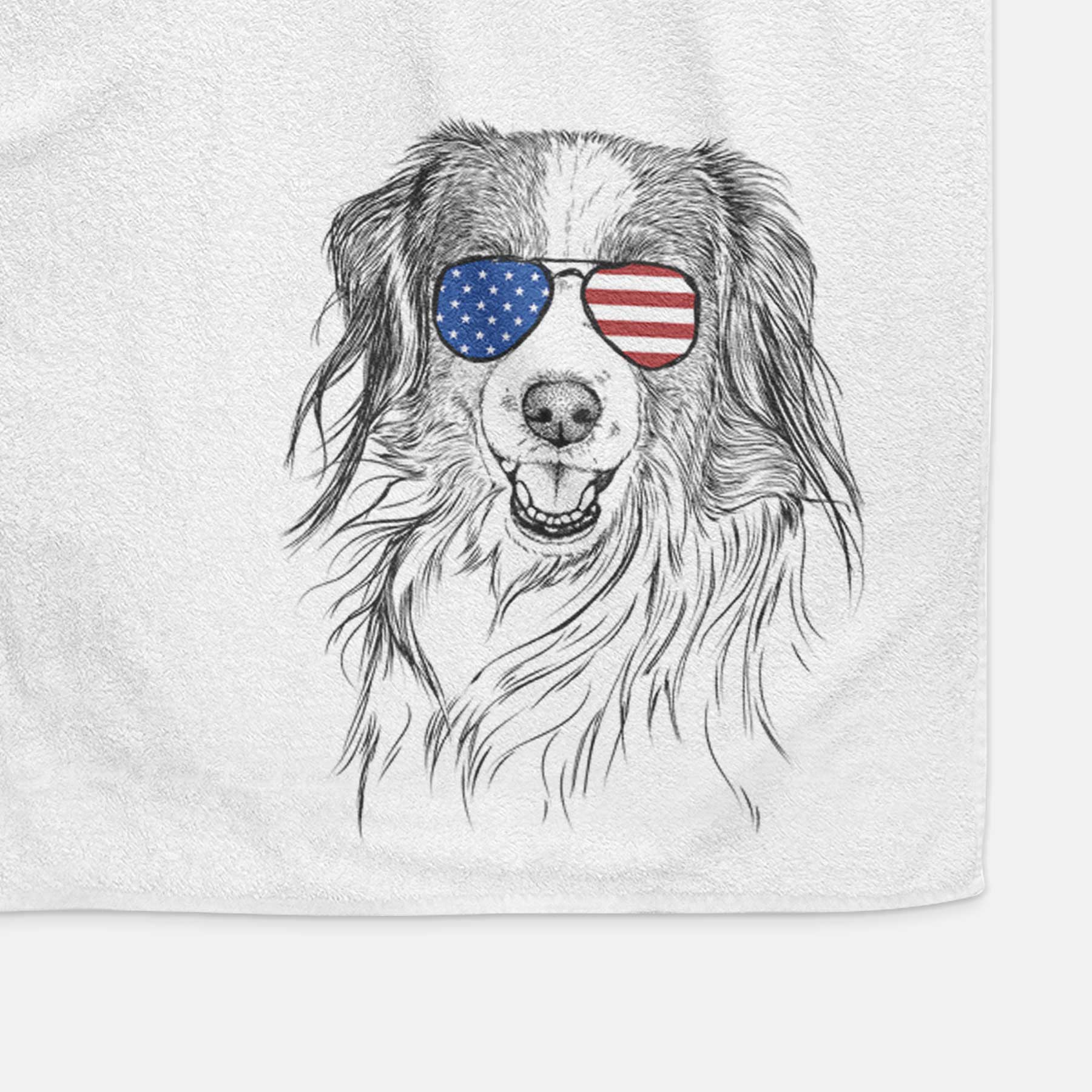 Rutger the Nederlandse Kooikerhondje Decorative Hand Towel