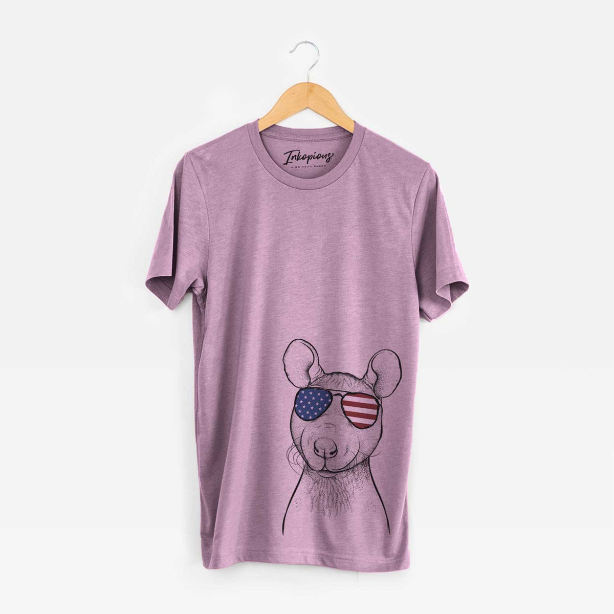 USA Ruthie the Hairless Rat - Unisex Crewneck
