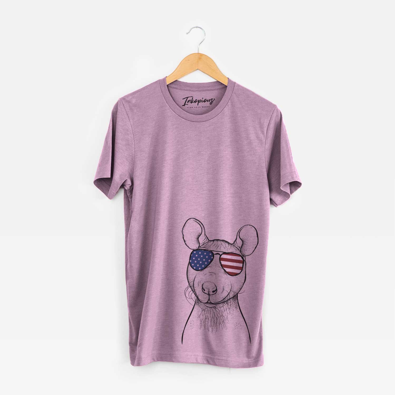 USA Ruthie the Hairless Rat - Unisex Crewneck