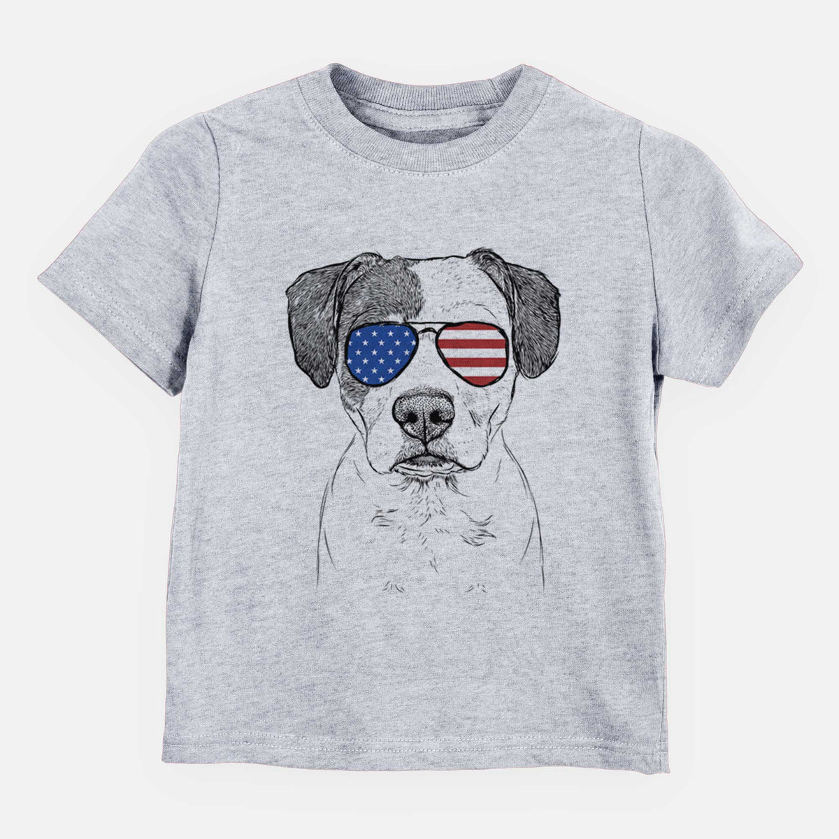 USA Ryleigh the Beagle Pitbull Mix - Kids/Youth/Toddler Shirt