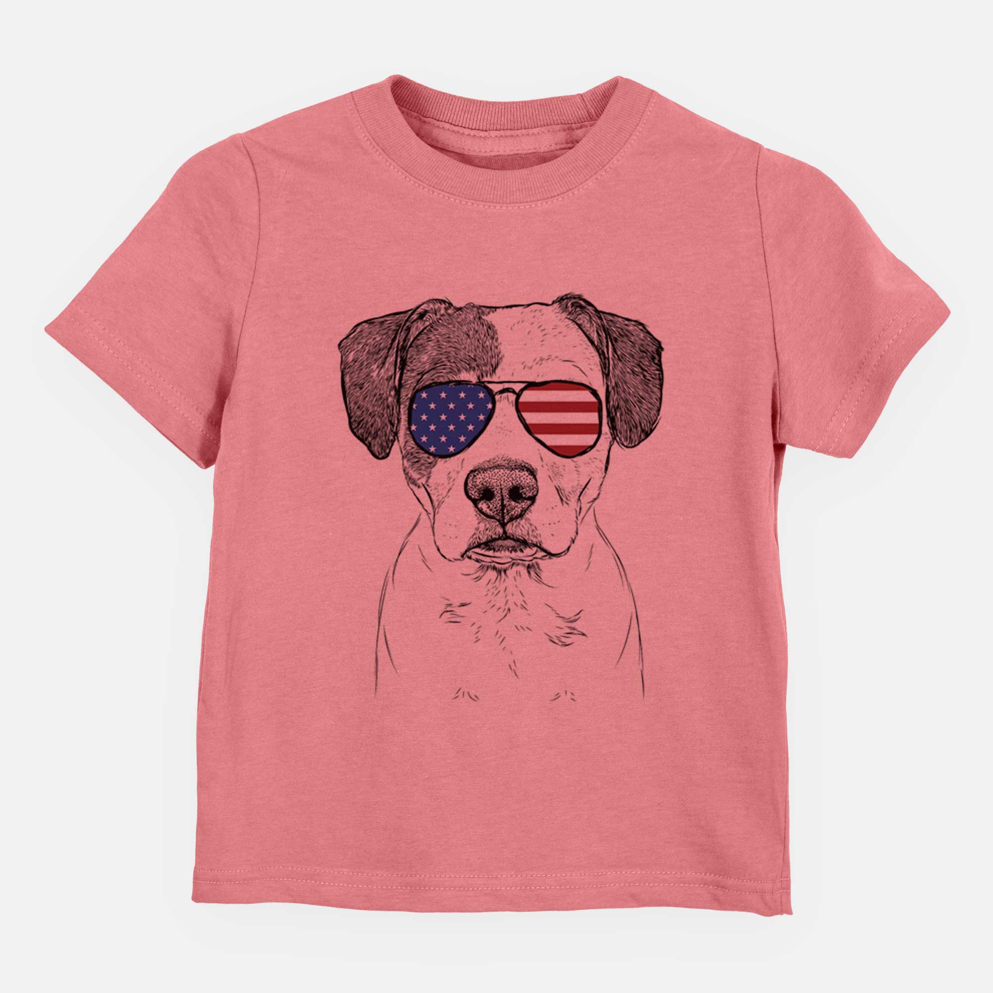 USA Ryleigh the Beagle Pitbull Mix - Kids/Youth/Toddler Shirt