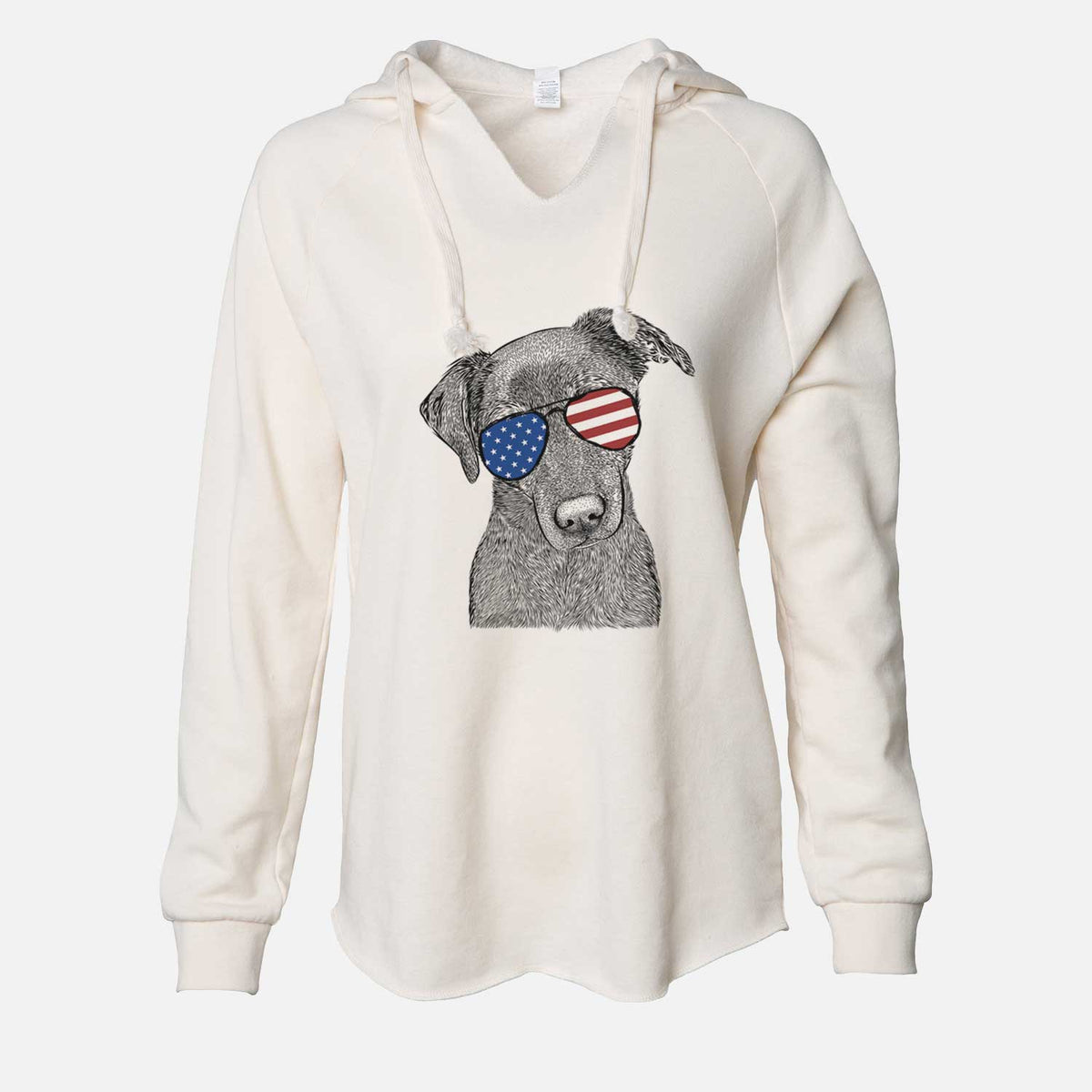 USA Sadie the Whipador - Cali Wave Hooded Sweatshirt