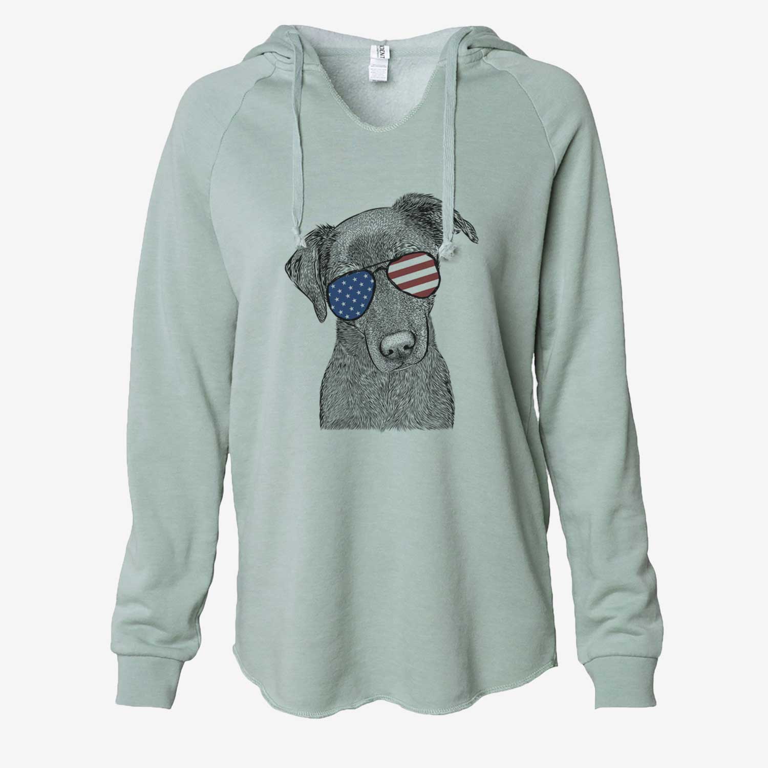 USA Sadie the Whipador - Cali Wave Hooded Sweatshirt