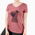 USA Sadie the Whipador - Women's Perfect V-neck Shirt