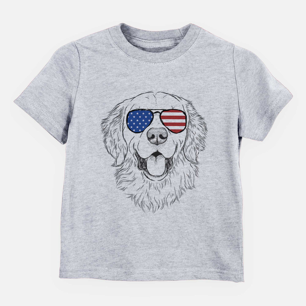 USA Sam the Golden Retriever - Kids/Youth/Toddler Shirt