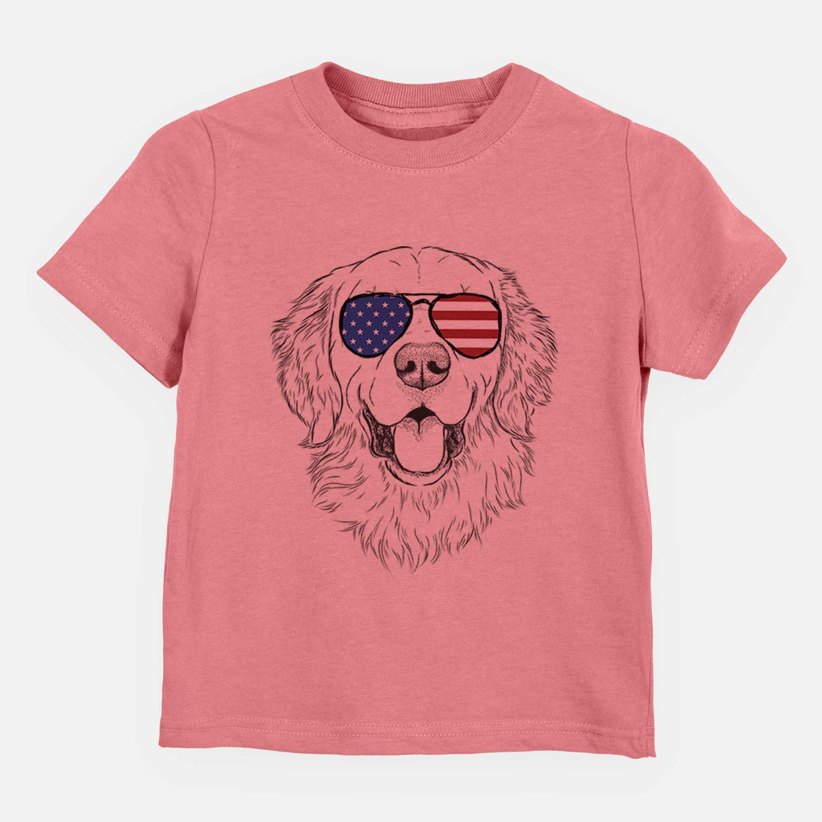 USA Sam the Golden Retriever - Kids/Youth/Toddler Shirt