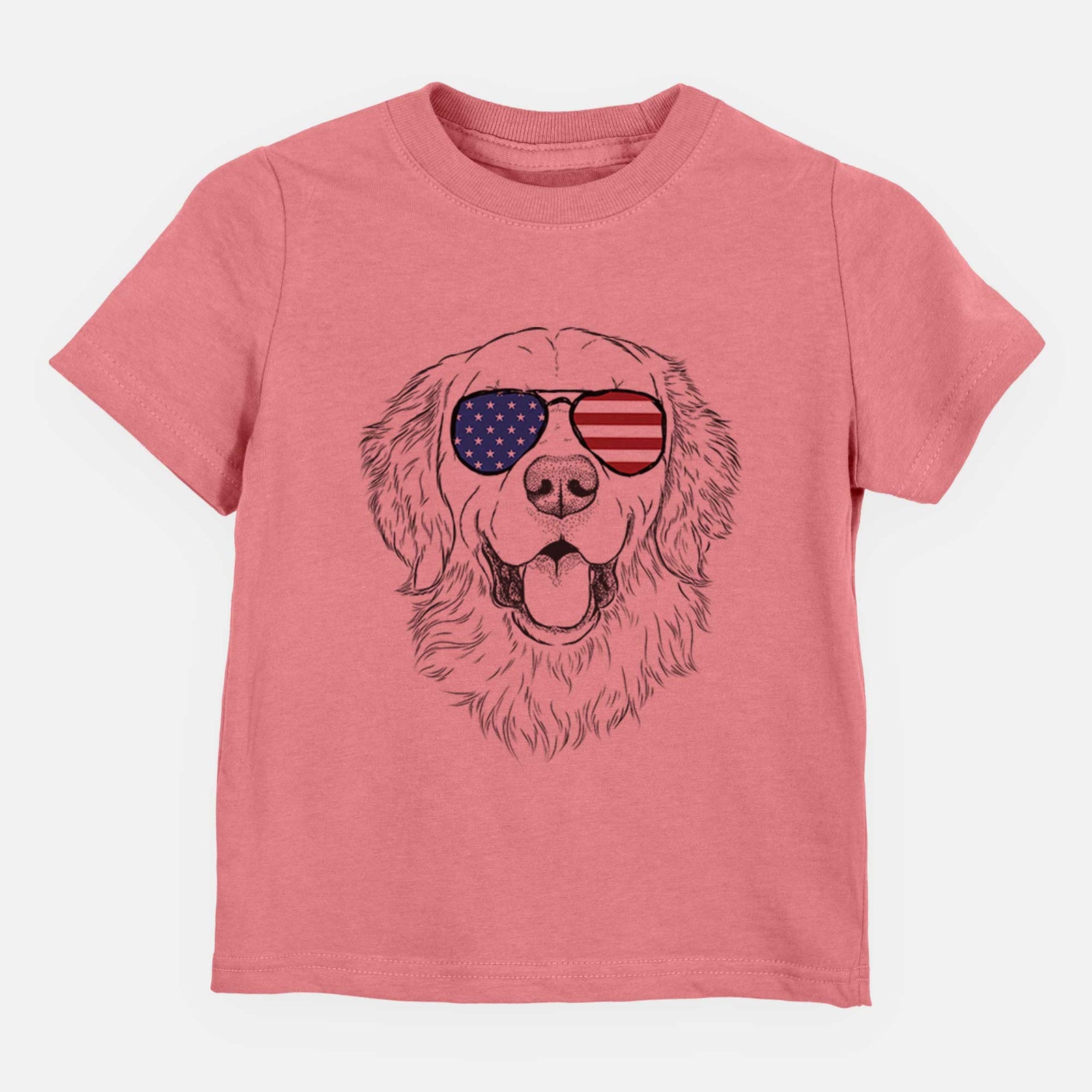 USA Sam the Golden Retriever - Kids/Youth/Toddler Shirt